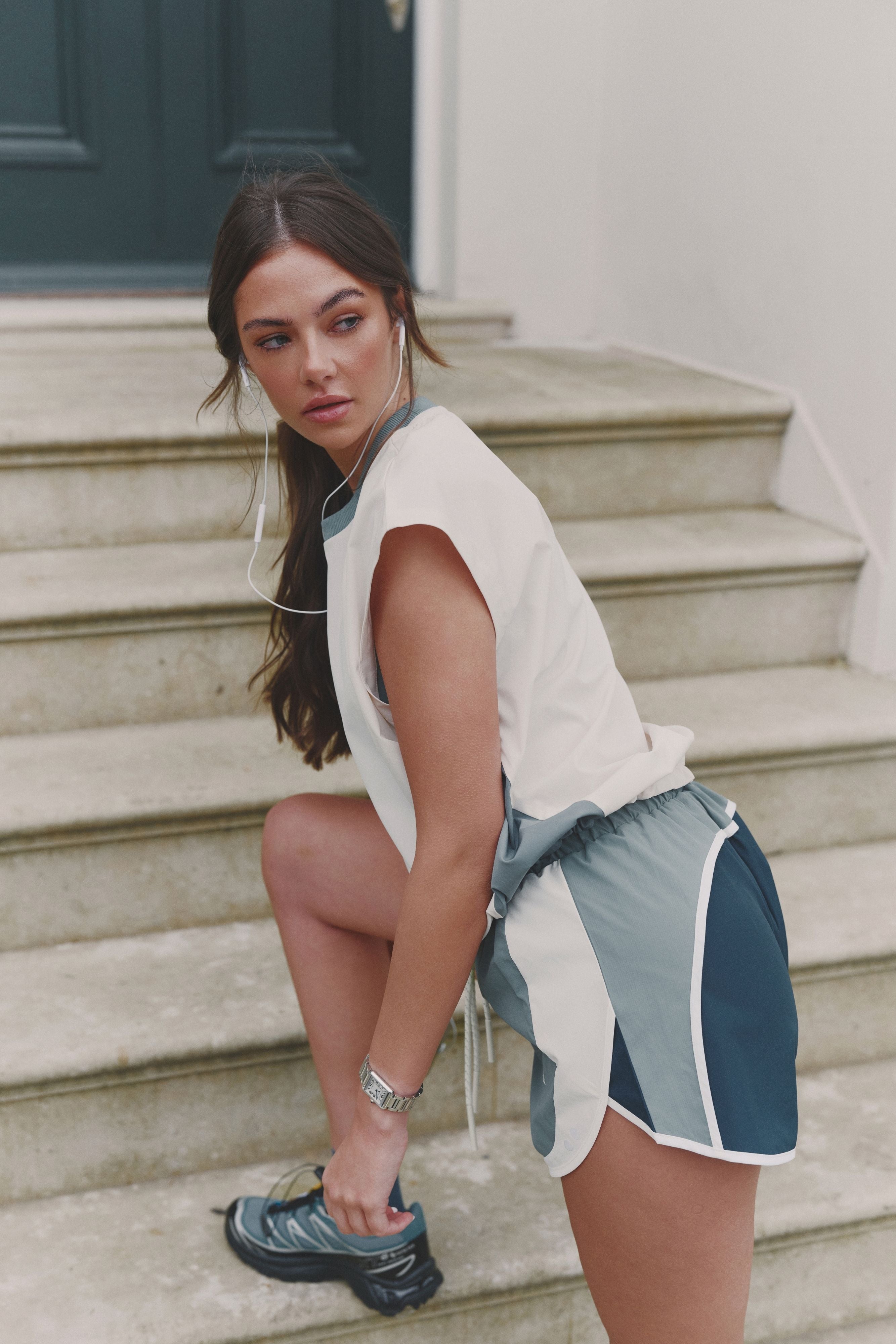 Windbreaker Top - Skyline