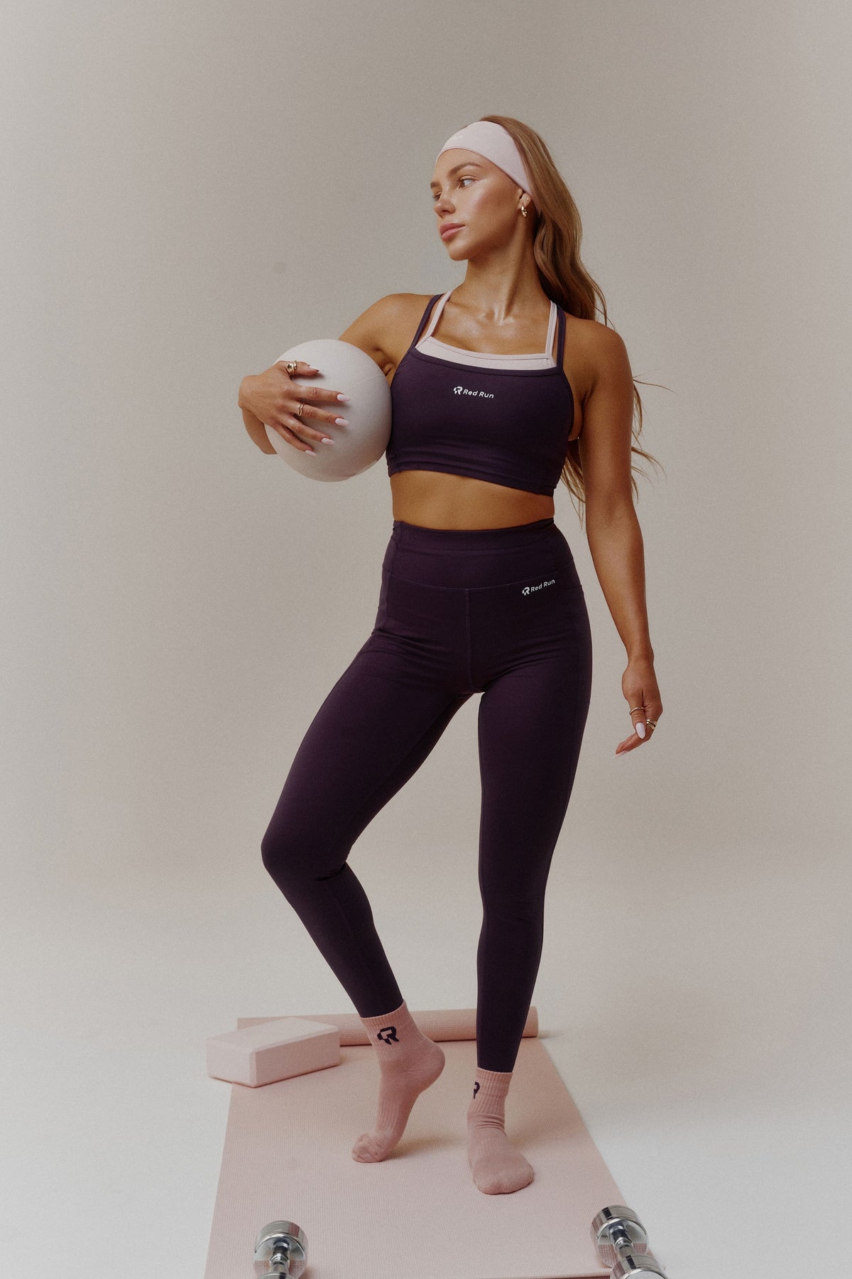 Active Sculpted Legging - Dark Cherry