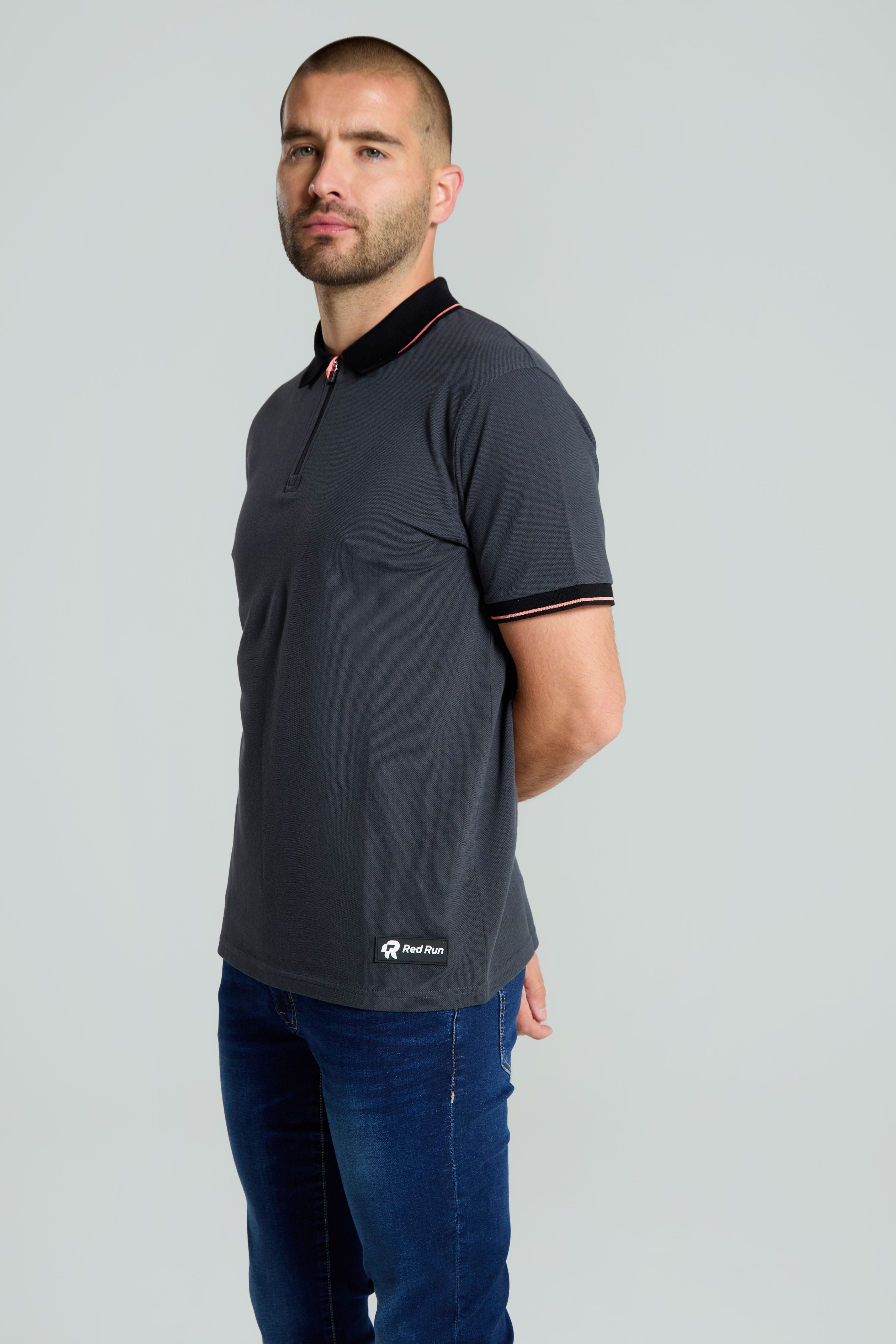 Men's Sport Zip Polo: Drop 1