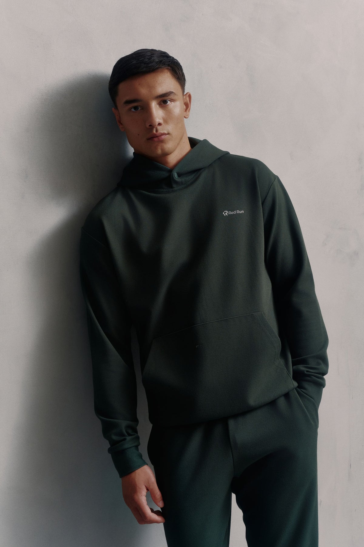 Men's Hoodie - Core Pine Green