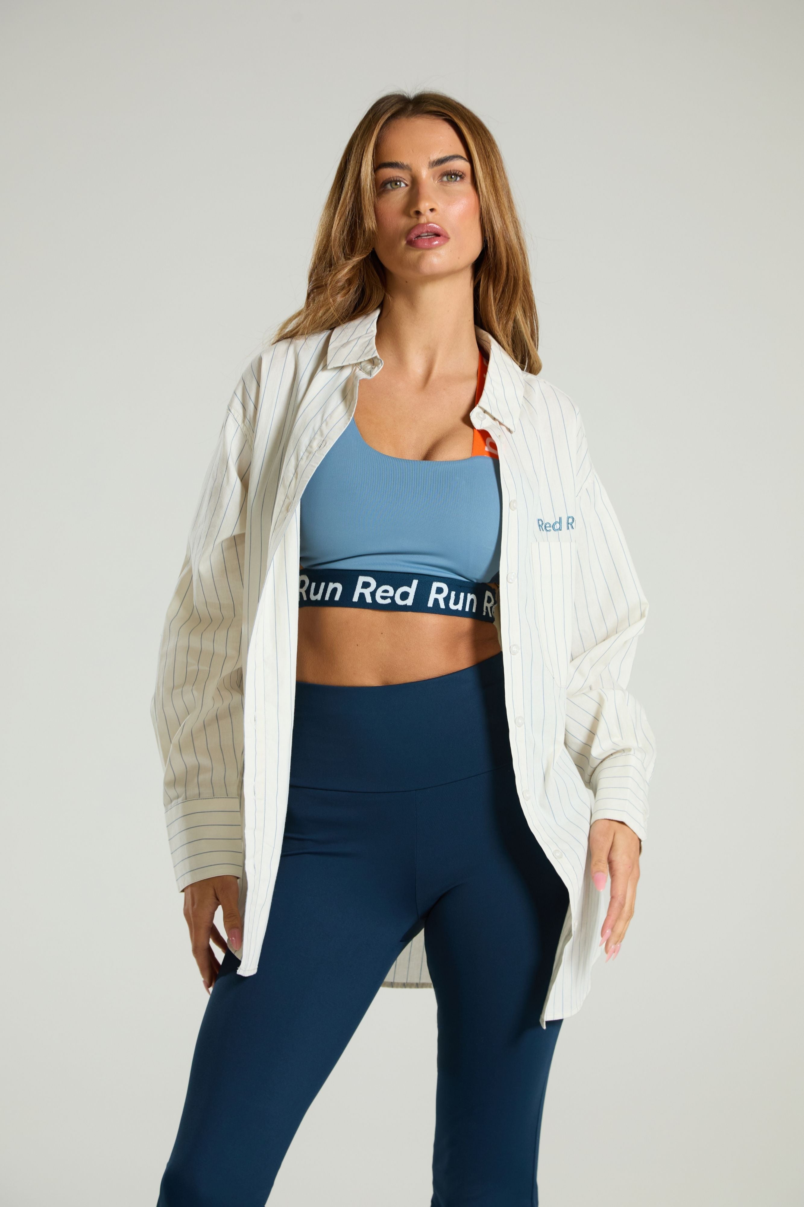 Relaxed Pinstripe Shirt: Muse