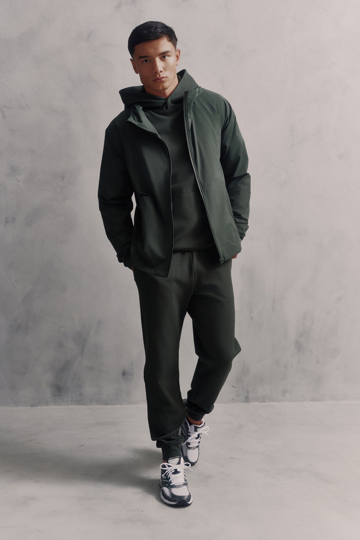 Men's Tracksuit Bottoms - Core Pine Green