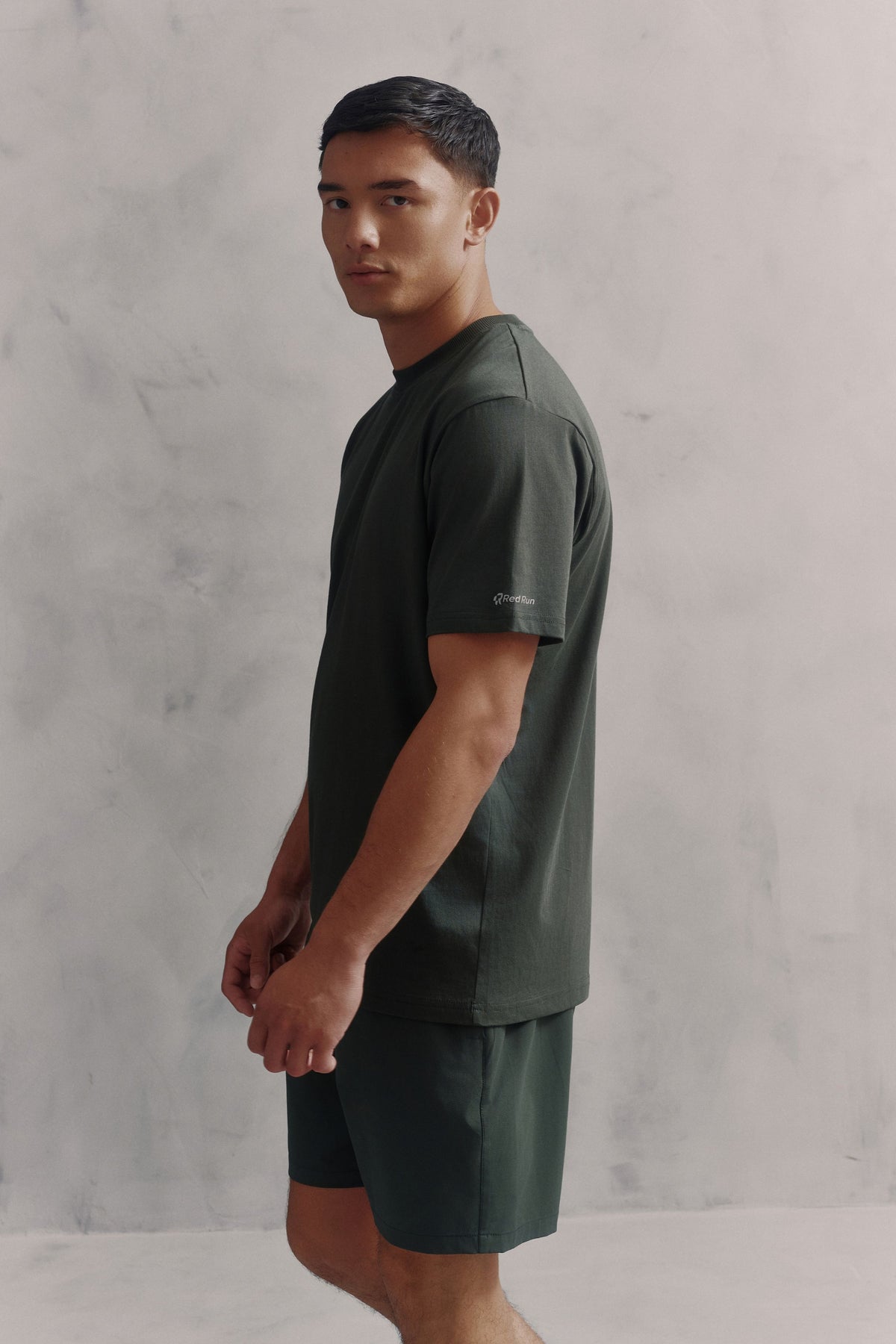 Men's Cotton Tee - Core Pine Green
