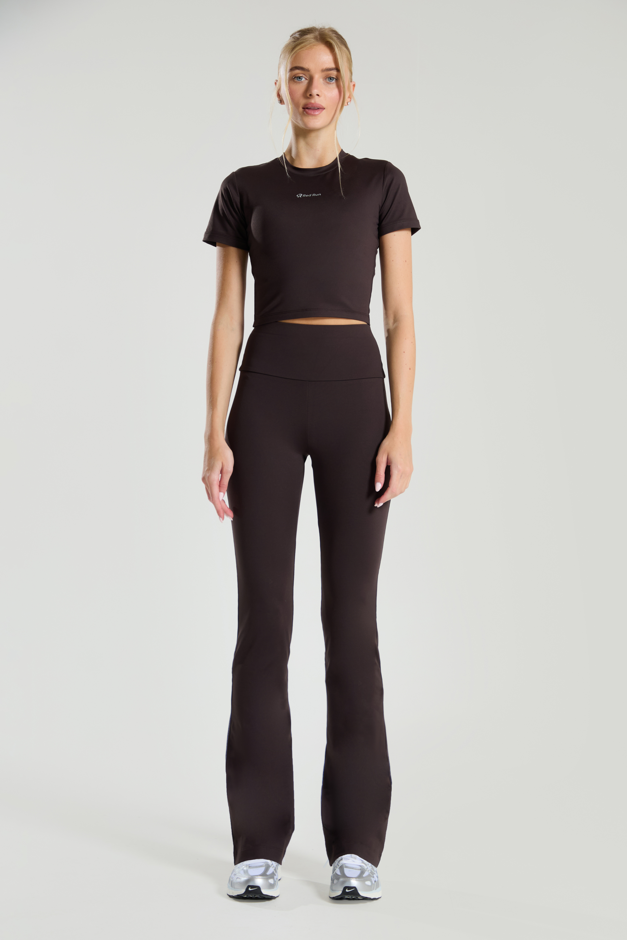 Active Flared Legging - Espresso