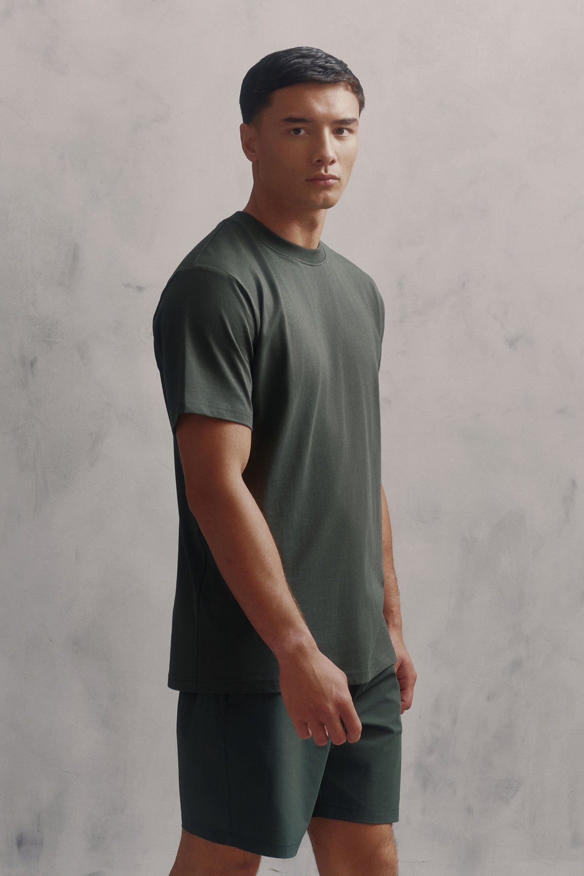 Men's Cotton Tee - Core Pine Green
