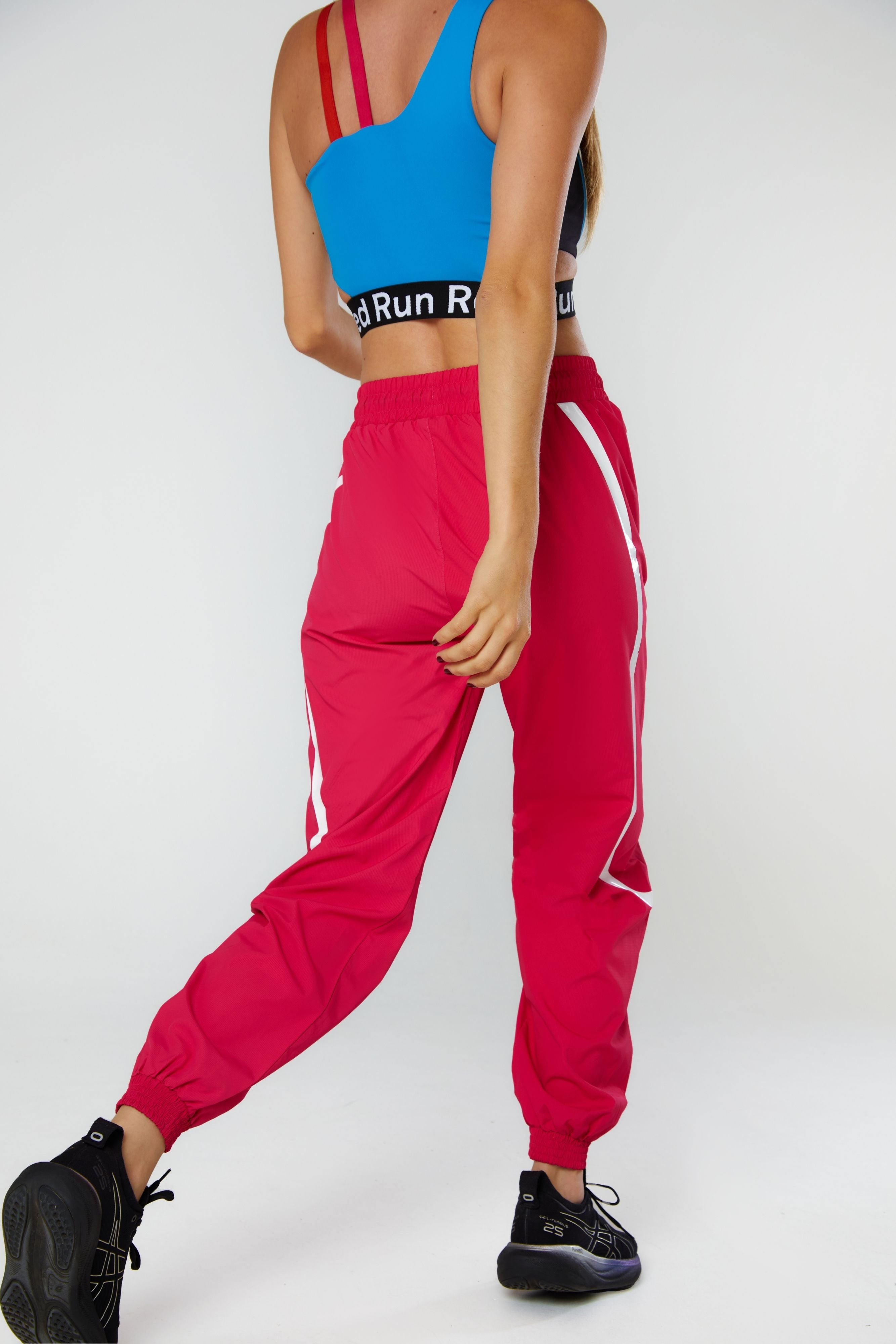 Woven Track Pants - Neon Safari