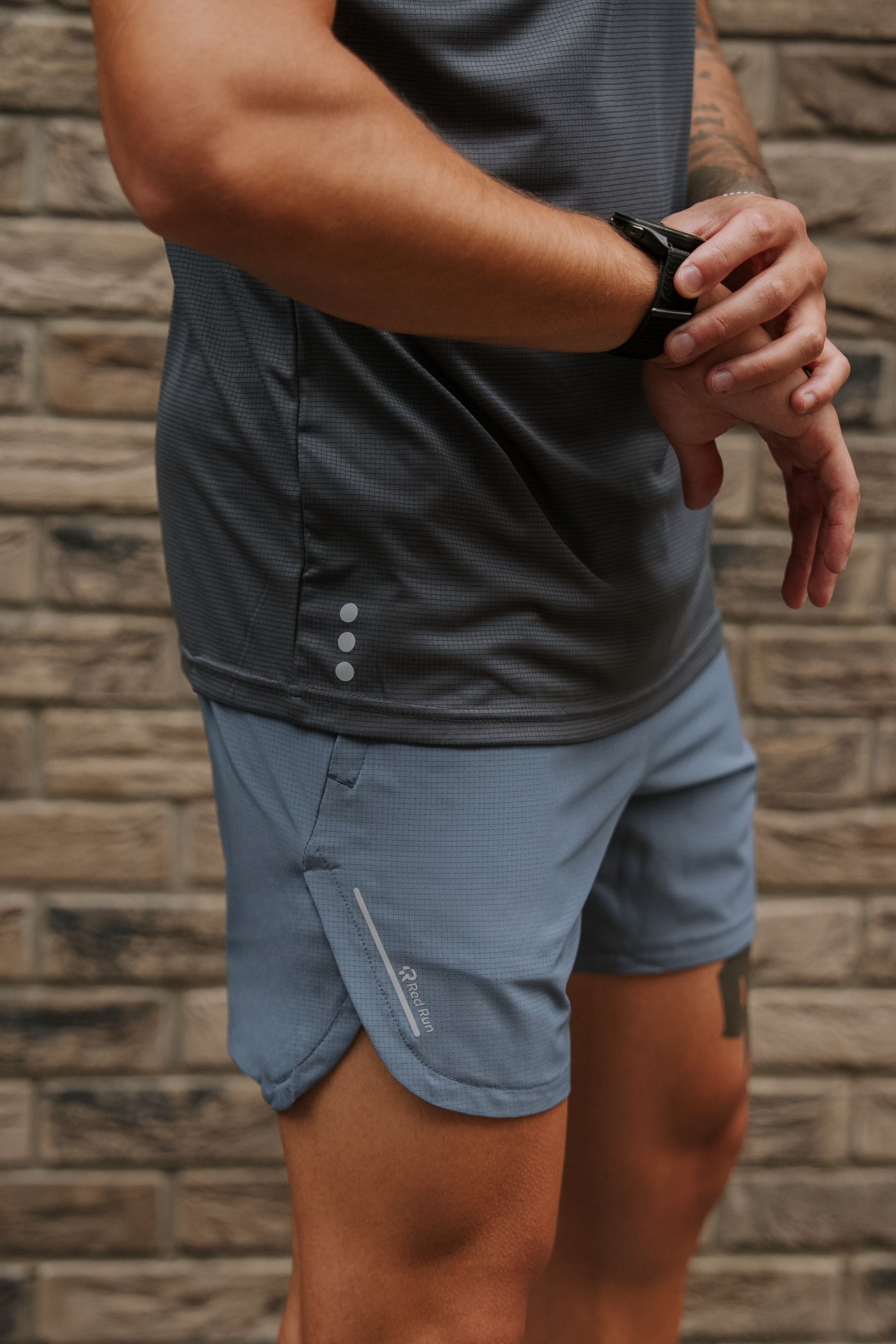 Men's Dynamic Performance Short - Blue