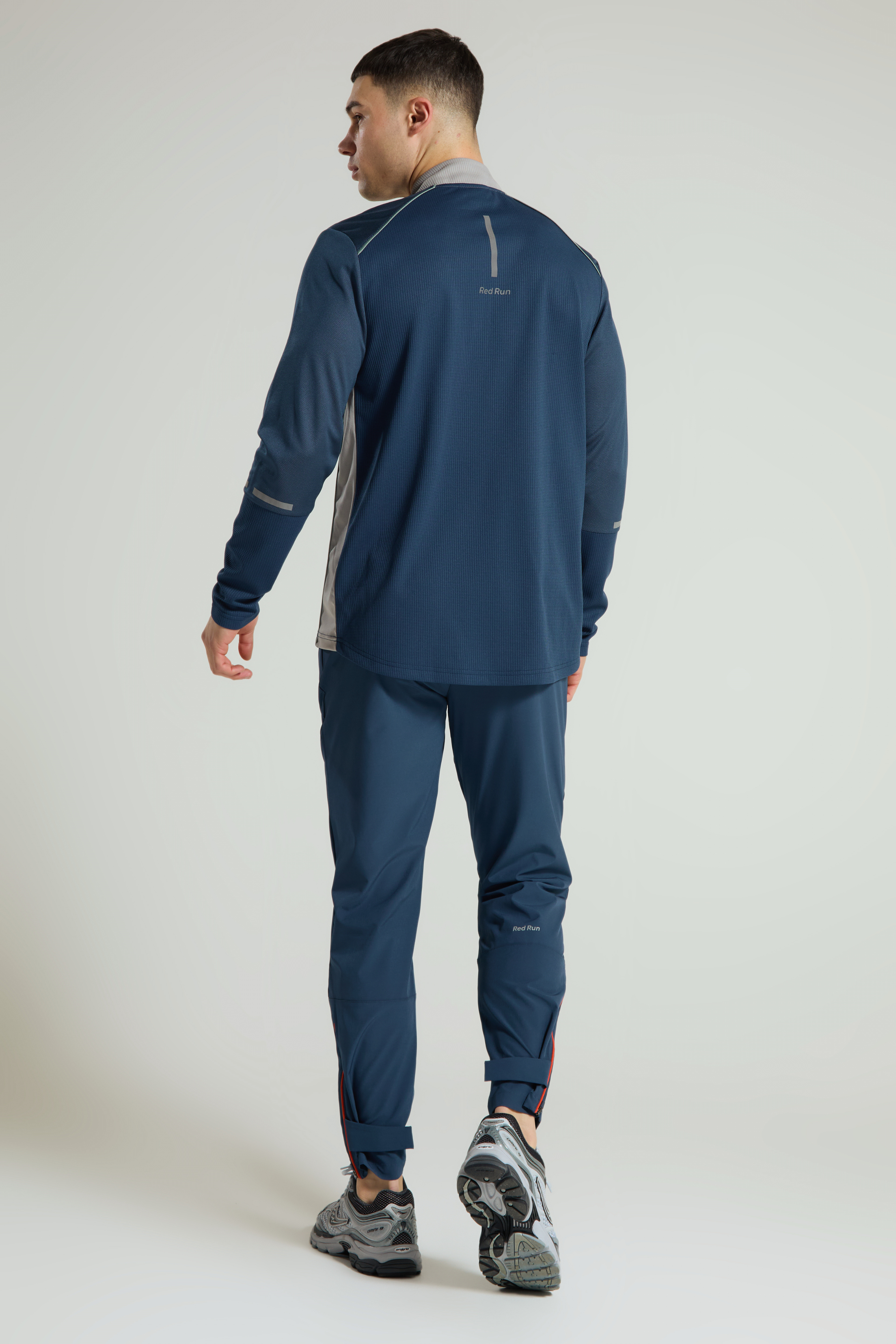 Men's Technical Power 1/4 Zip: Range 2 - Aqua Edge