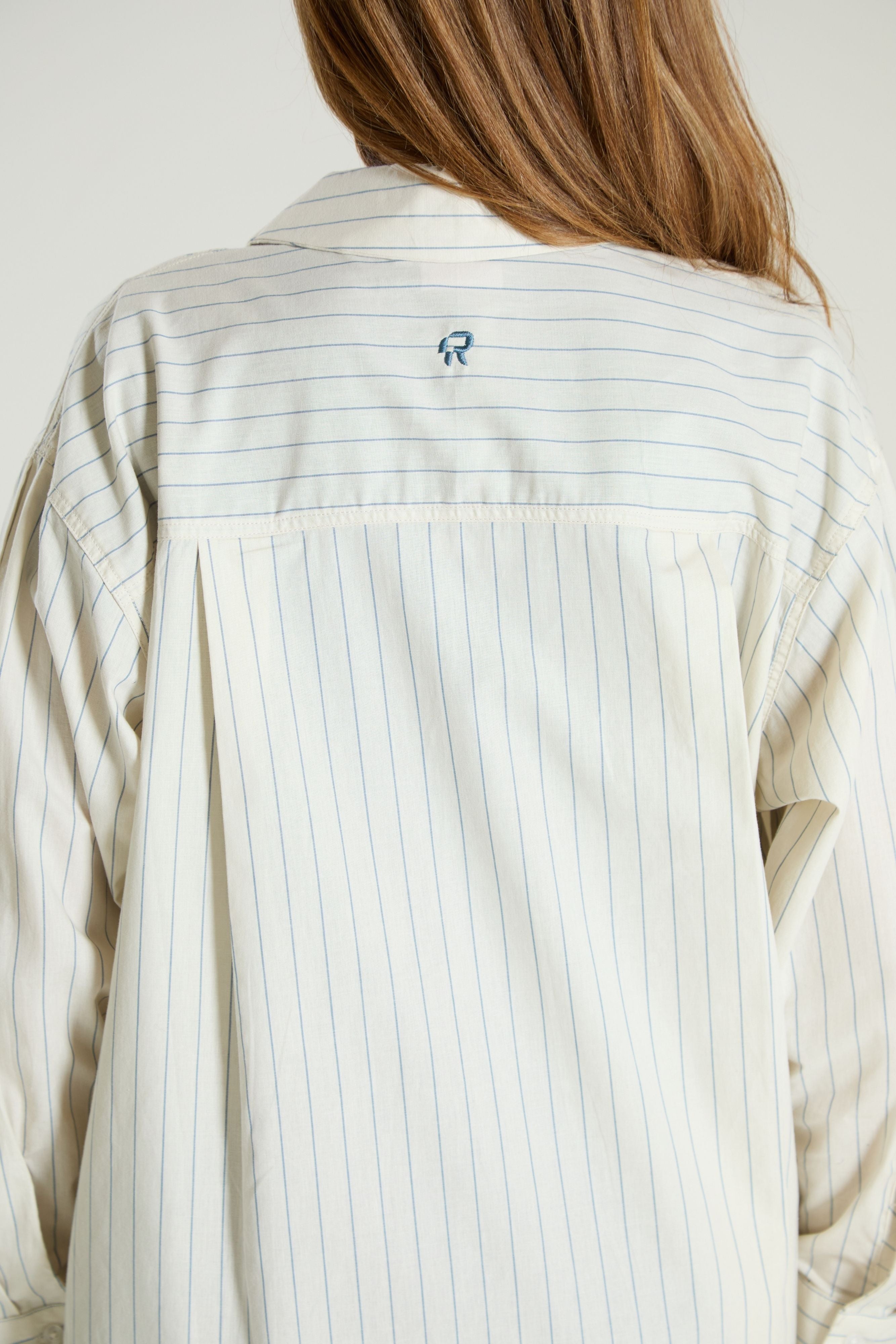 Relaxed Pinstripe Shirt: Muse