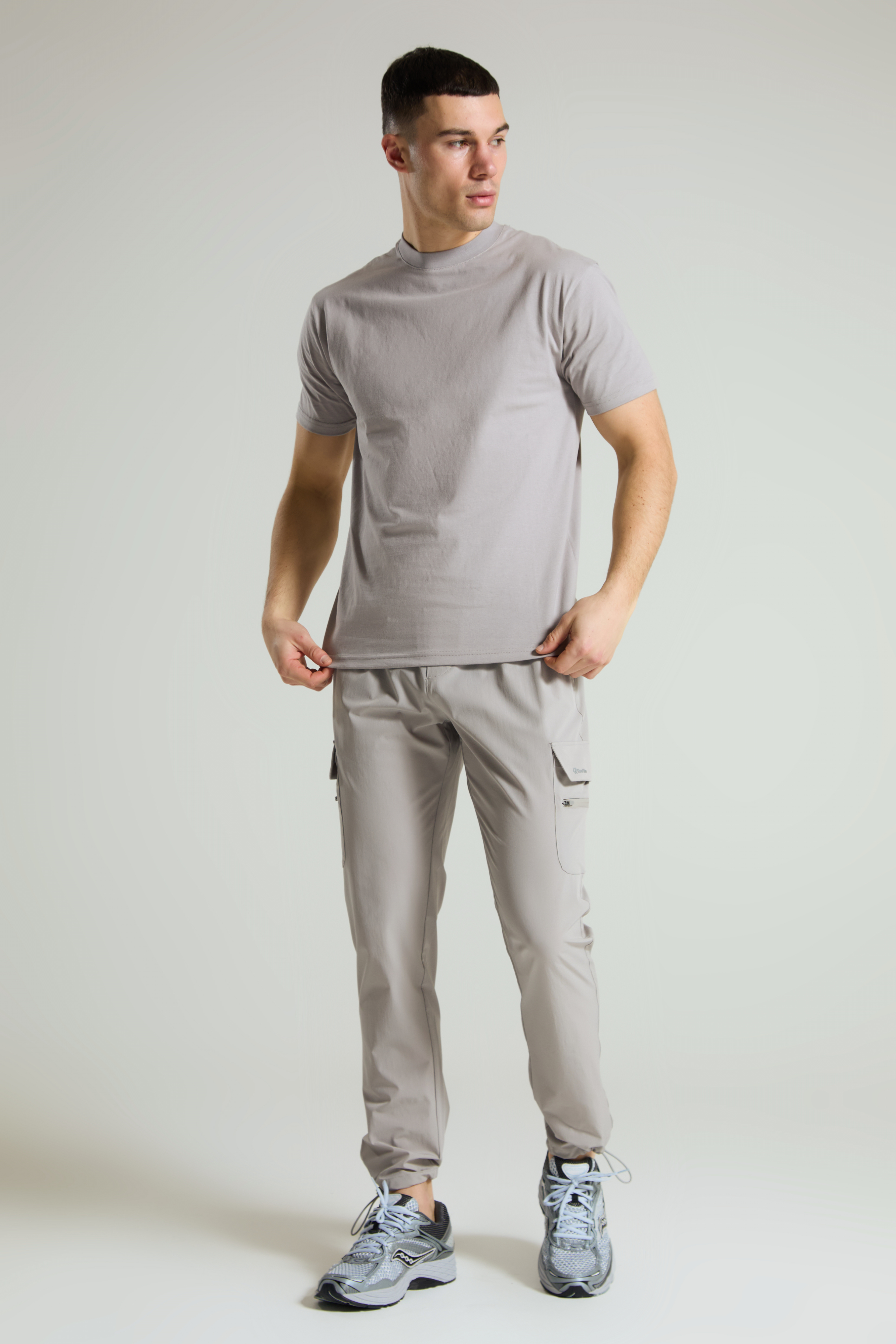 Men's Tee: Range 2 - Aqua Edge