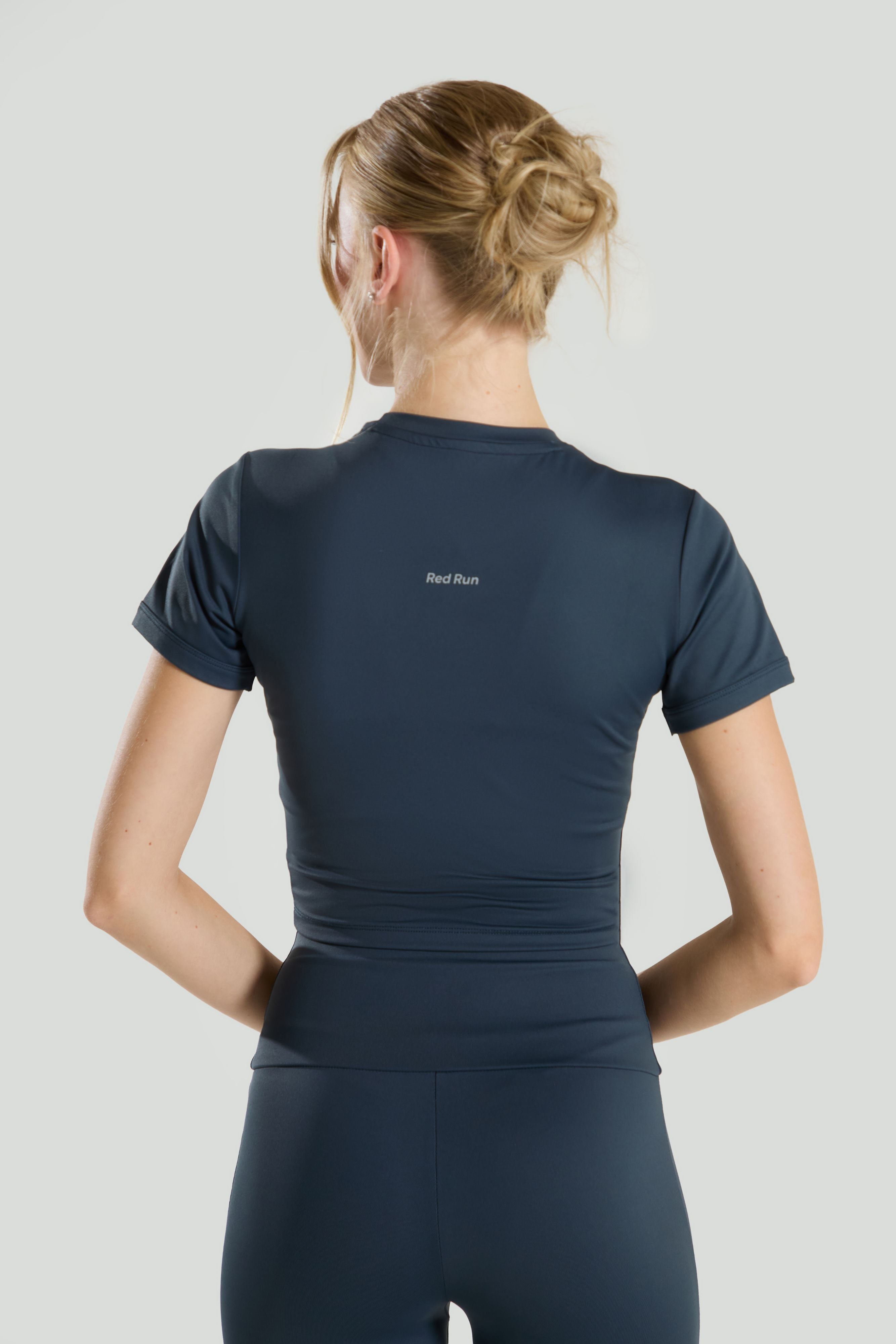 Active Baby Tee - Slate Grey