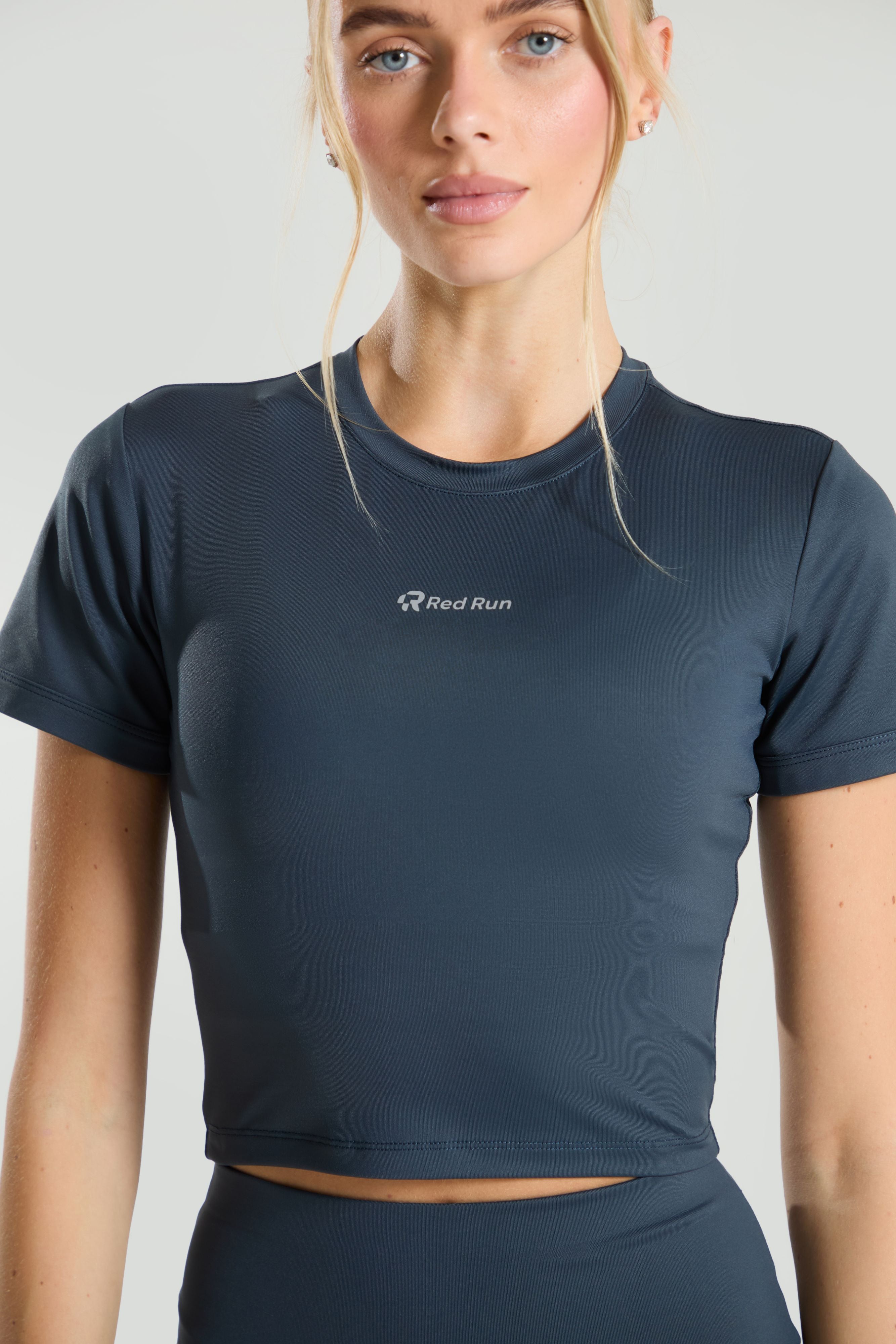 Baby Tee - Active: Slate Grey