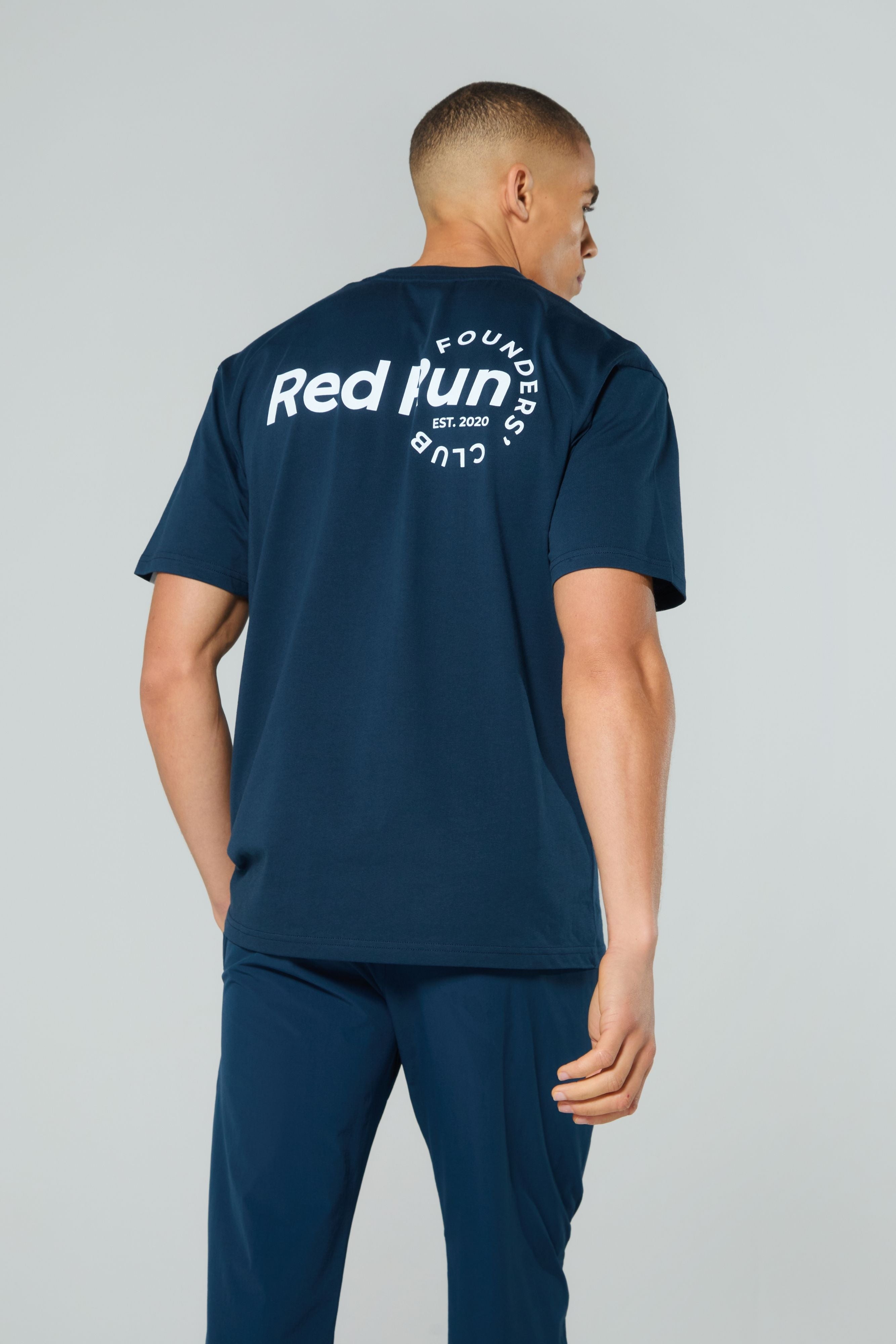 Men's Tee: Founders' Club Navy