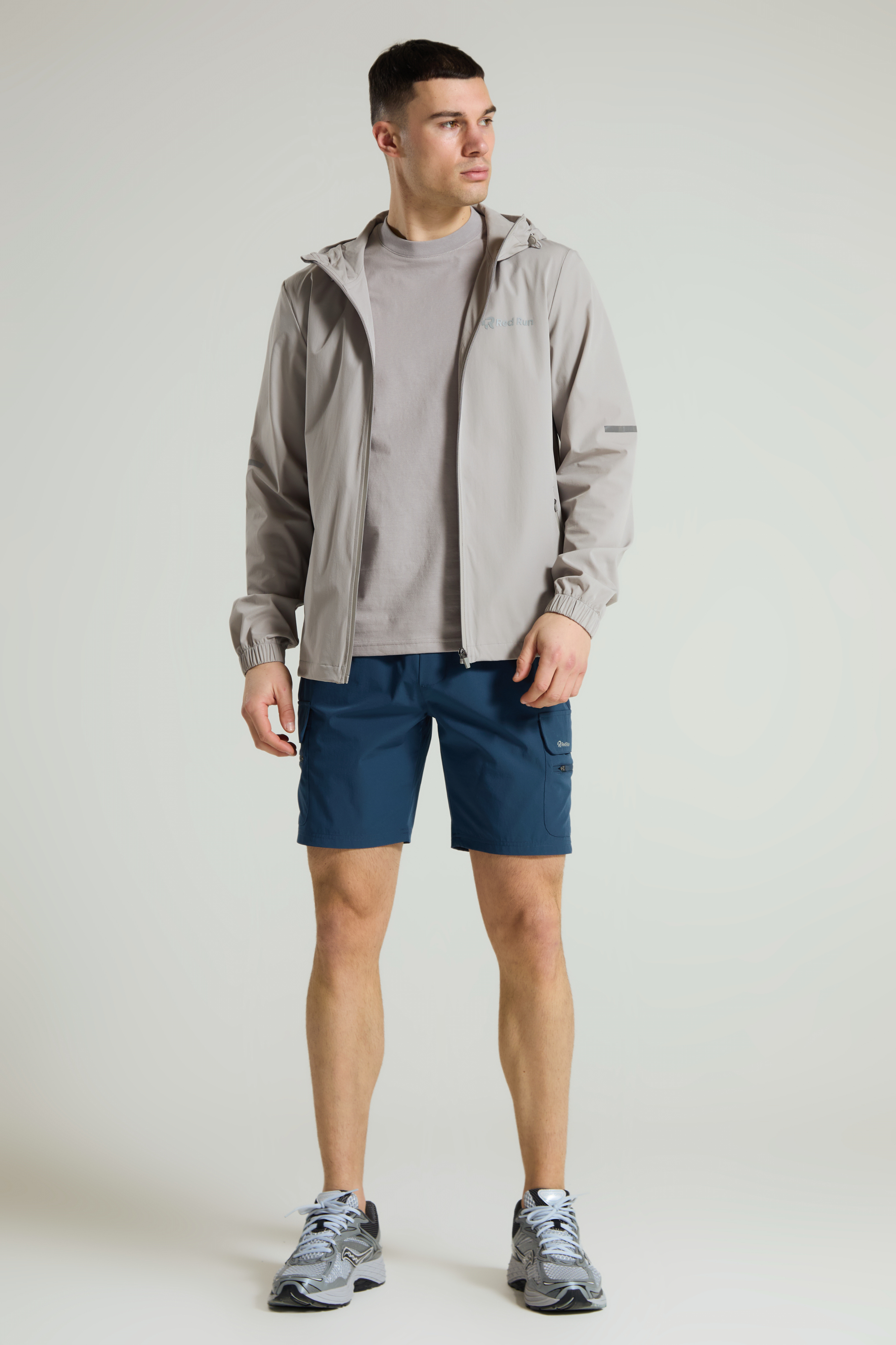 Men's Multi Pocket Cargo Short: Range 2 - Aqua Edge