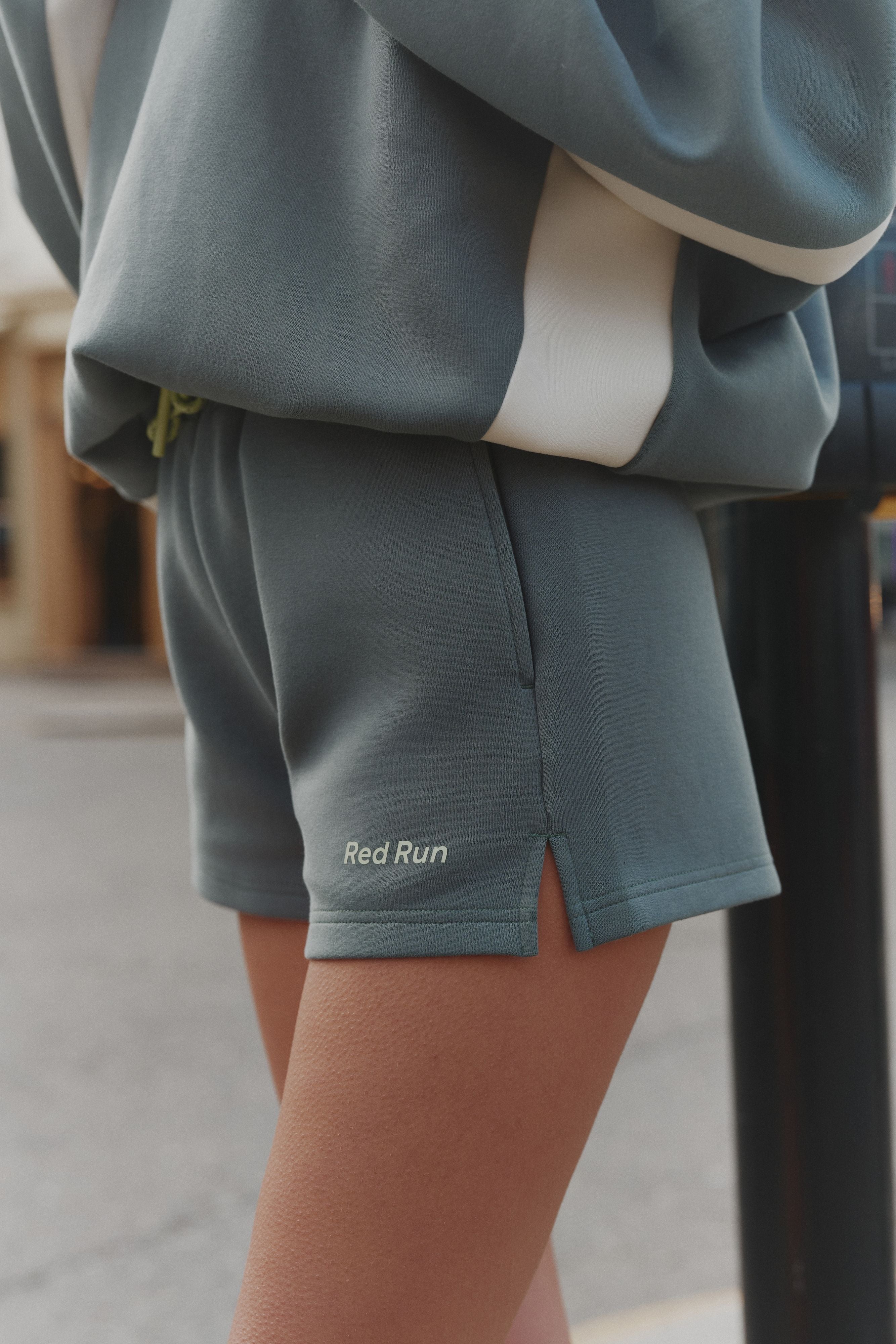 Relaxed Sweater Short - Skyline