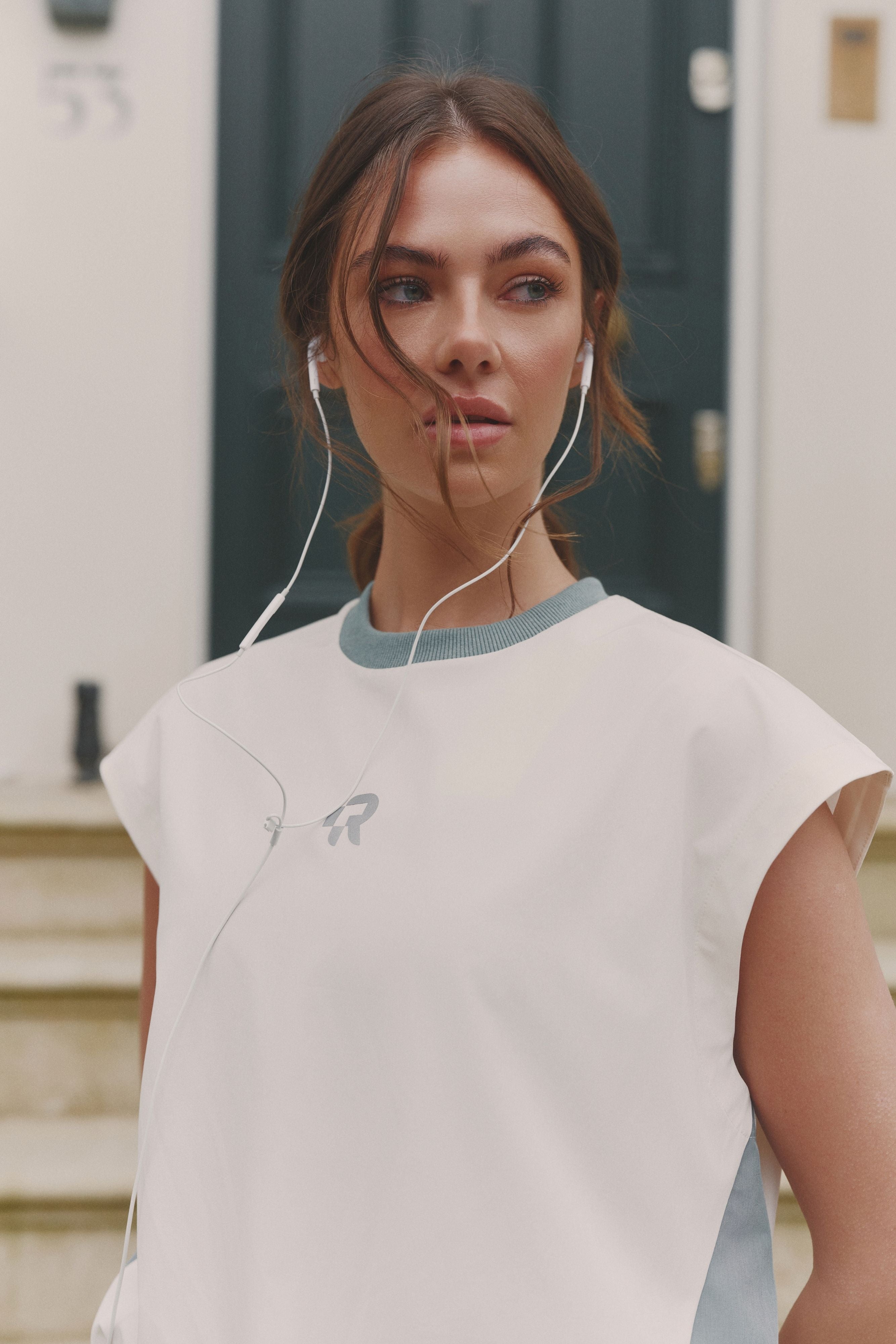 Windbreaker Top - Skyline