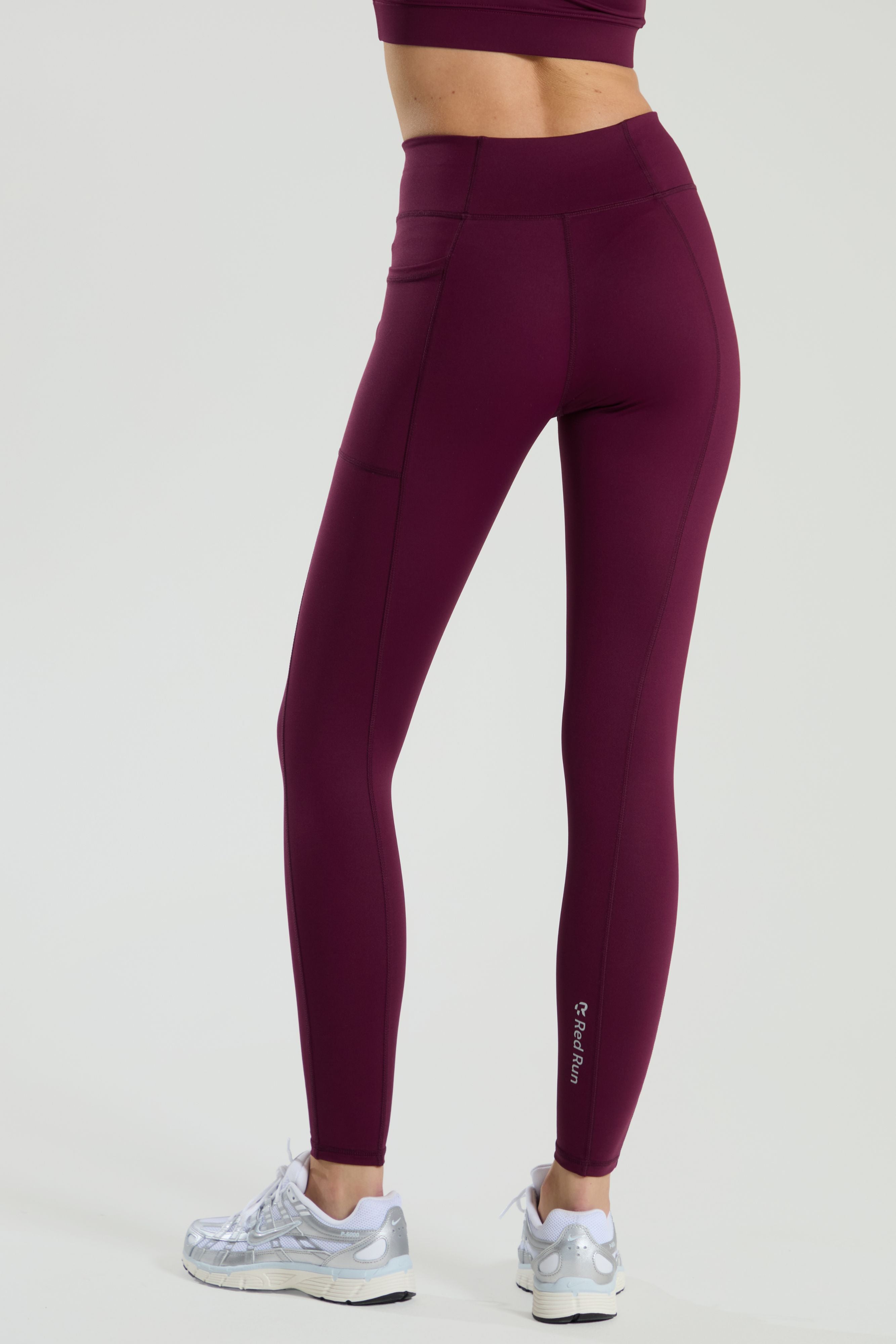 Active Sculpted Leggings - Burgundy