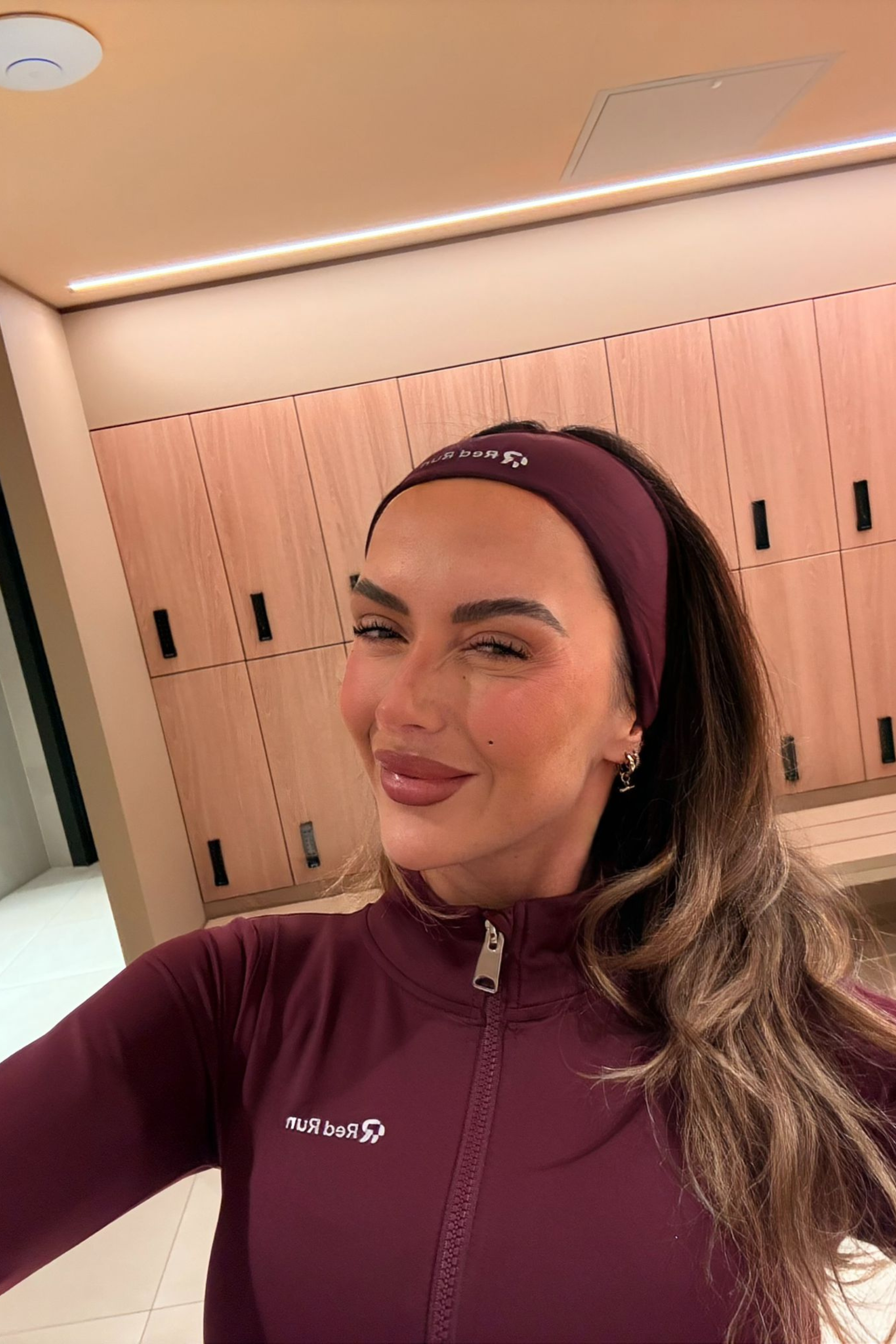 Active Stretch Headband - Burgundy