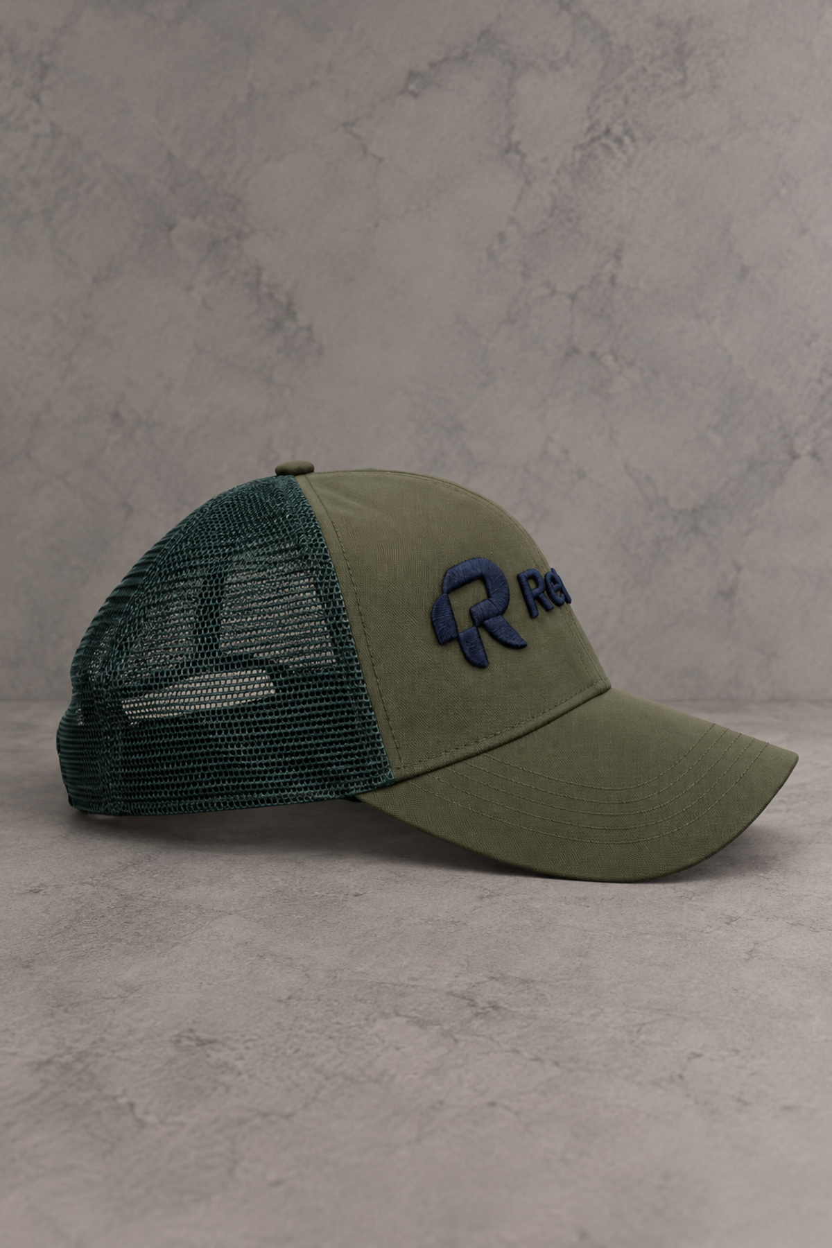 Men's Khaki Cap - Midnight Moss