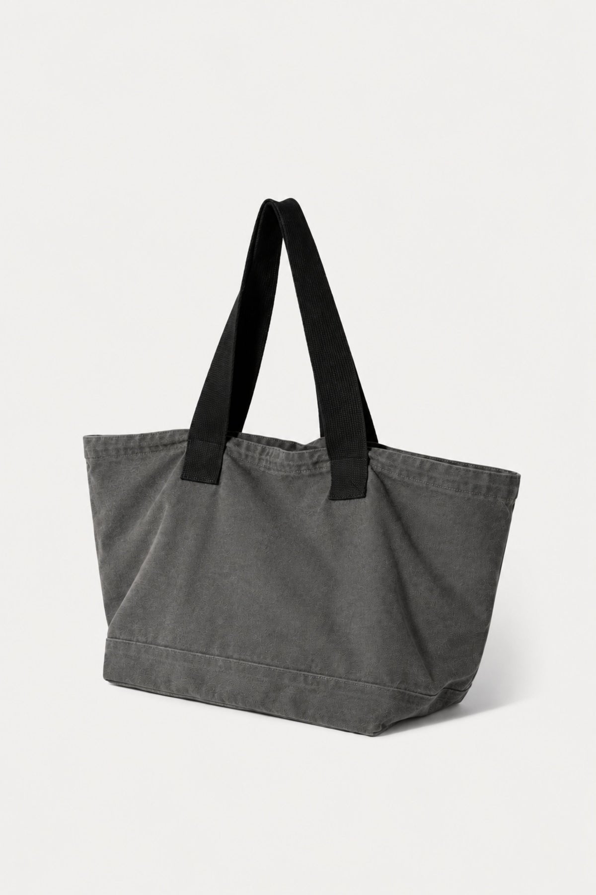 Active Canvas Washed Tote Bag - Grey