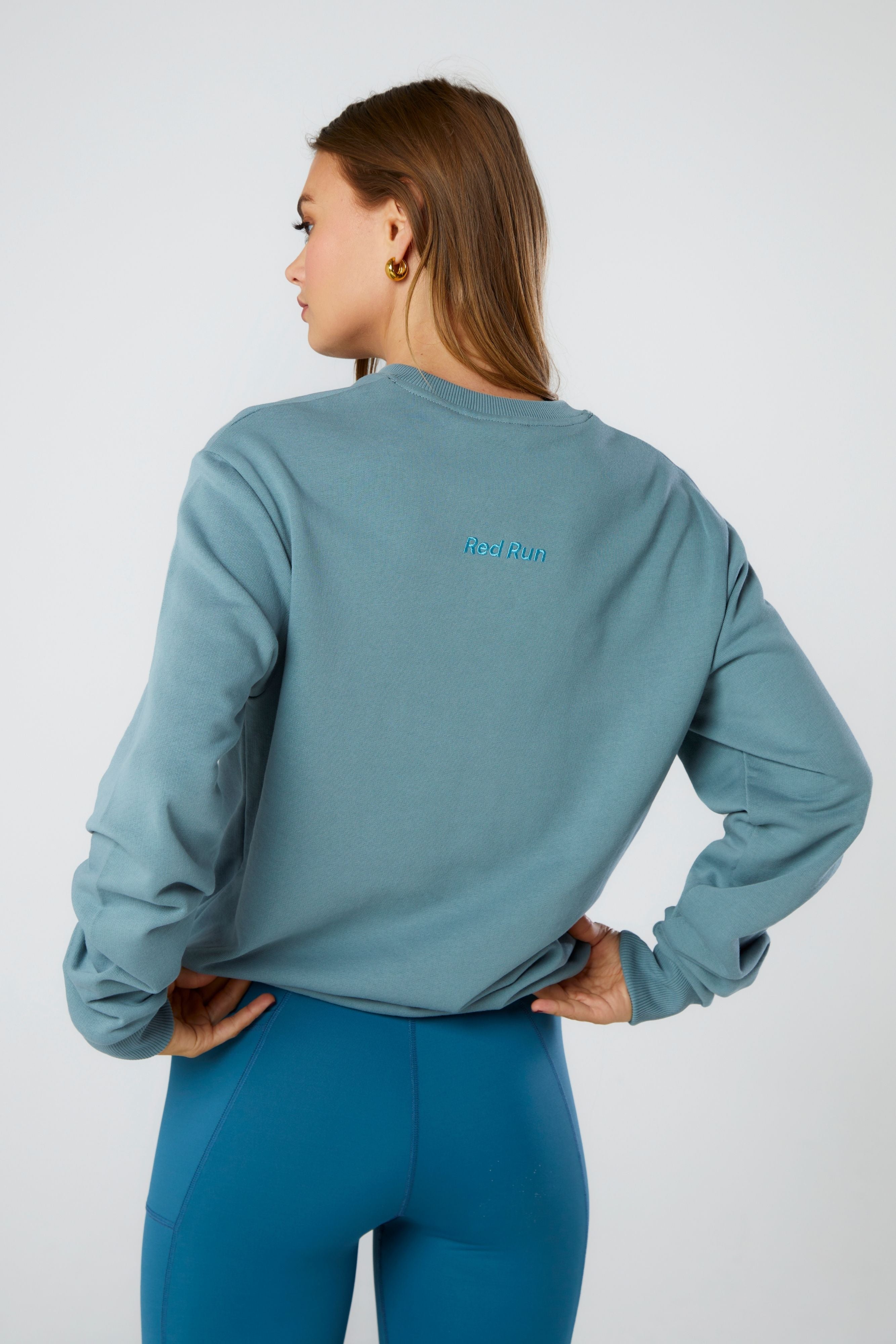 Crew Neck Sweater - Core Stormy Sea