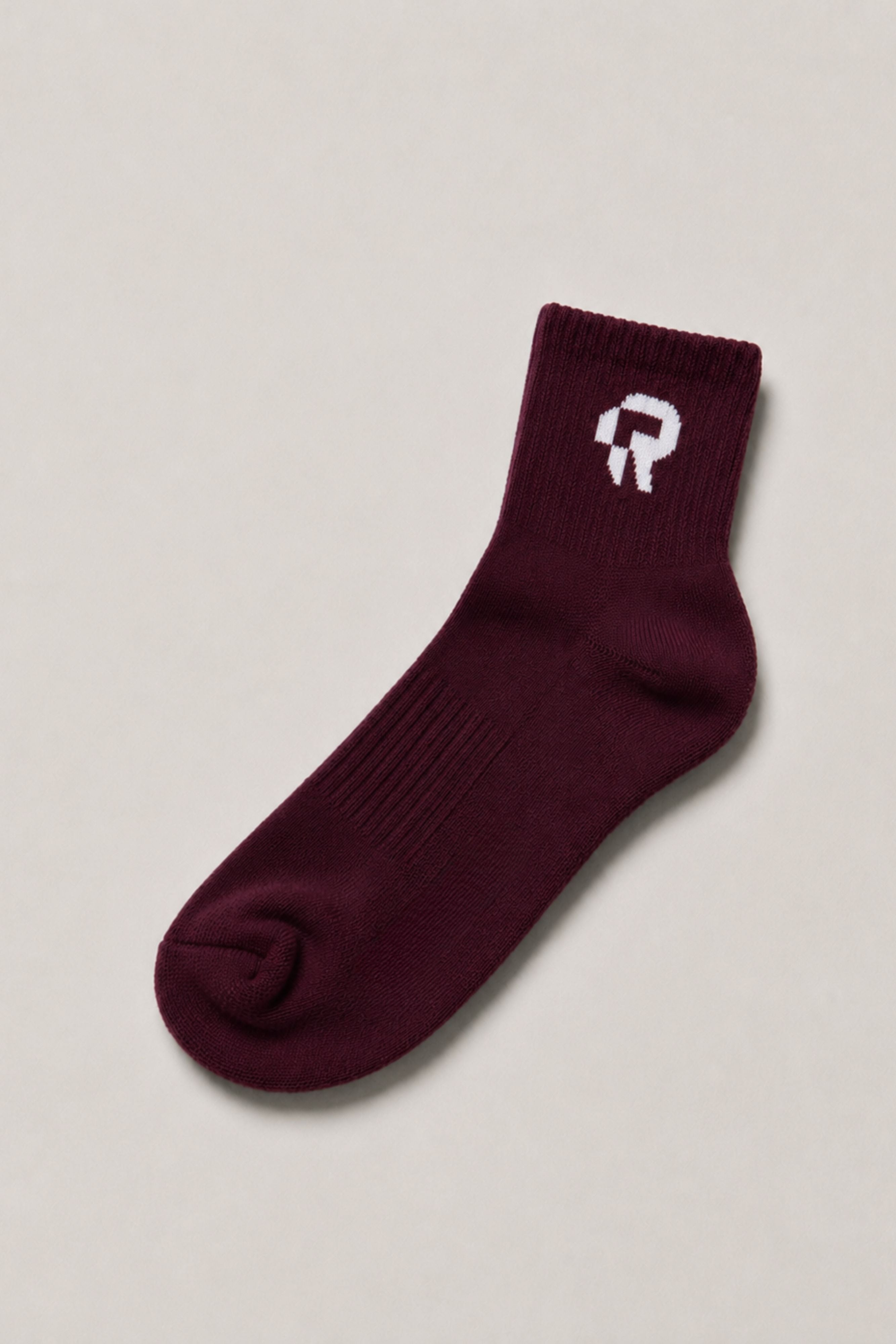 Active Ankle Sports Socks - Burgundy