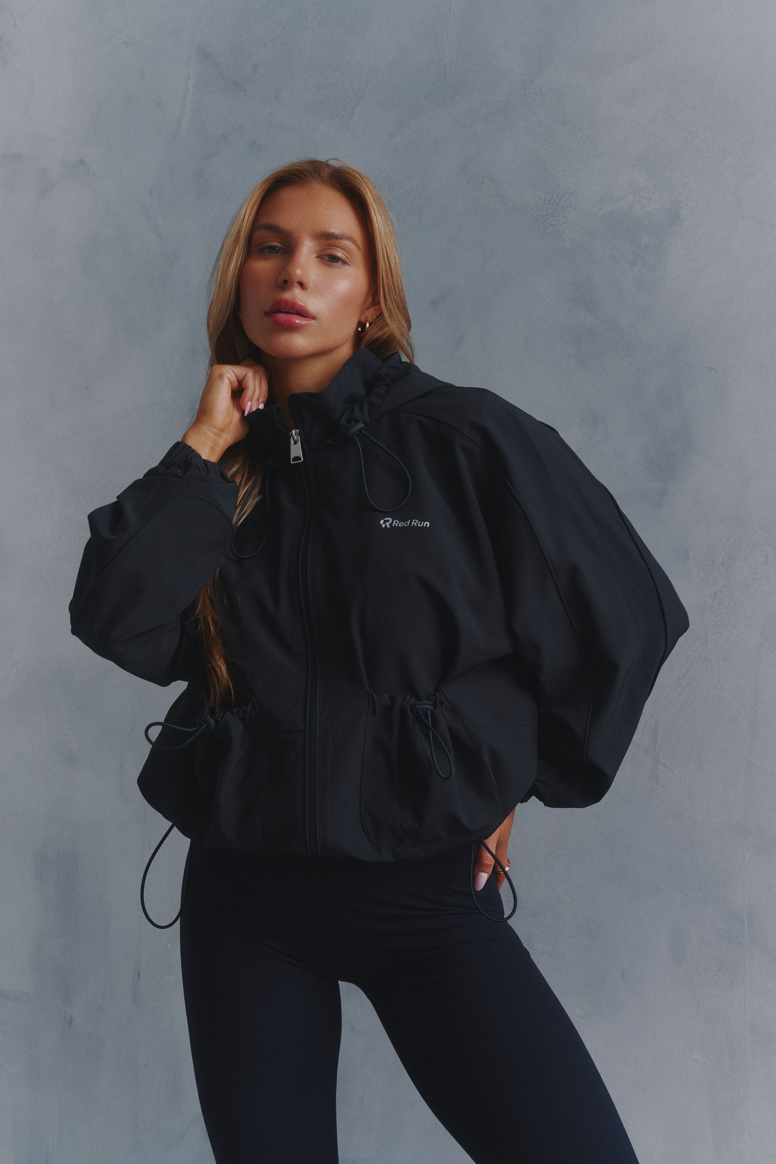 Active Track Jacket -  Black