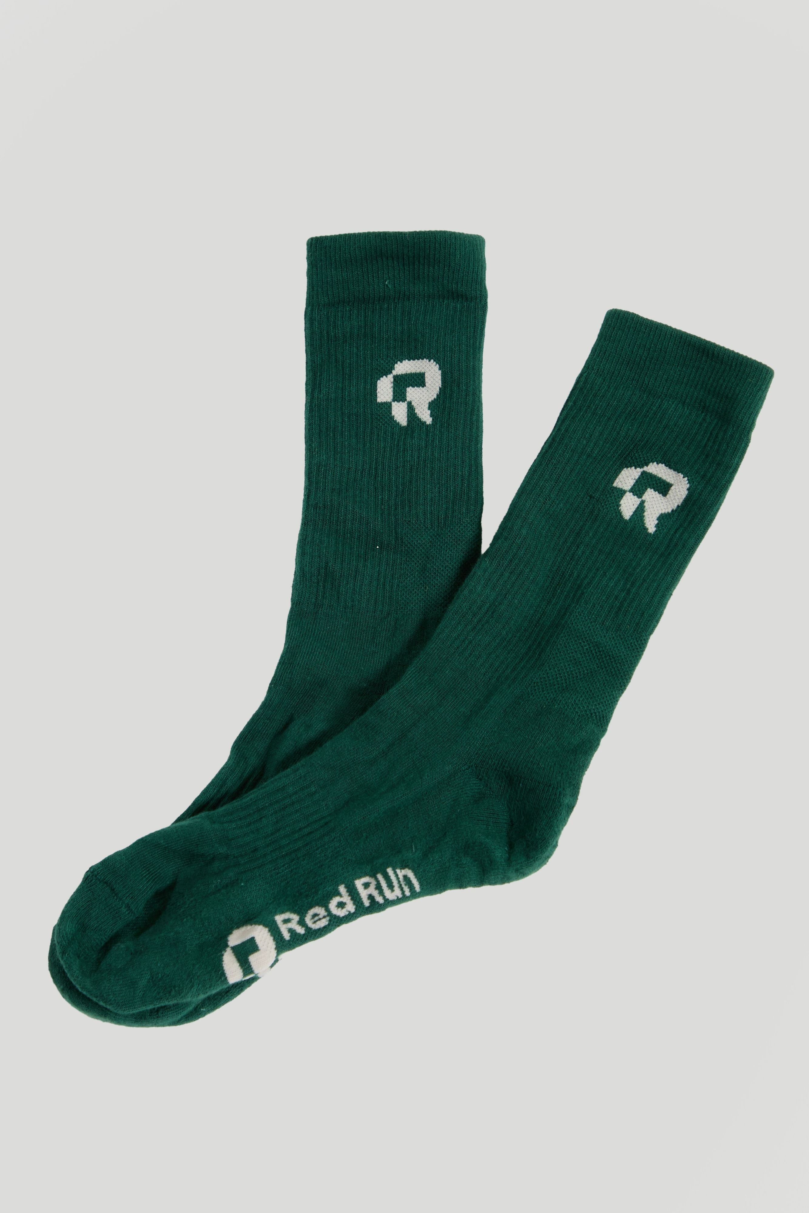 Organic Cotton Socks - Elements Green