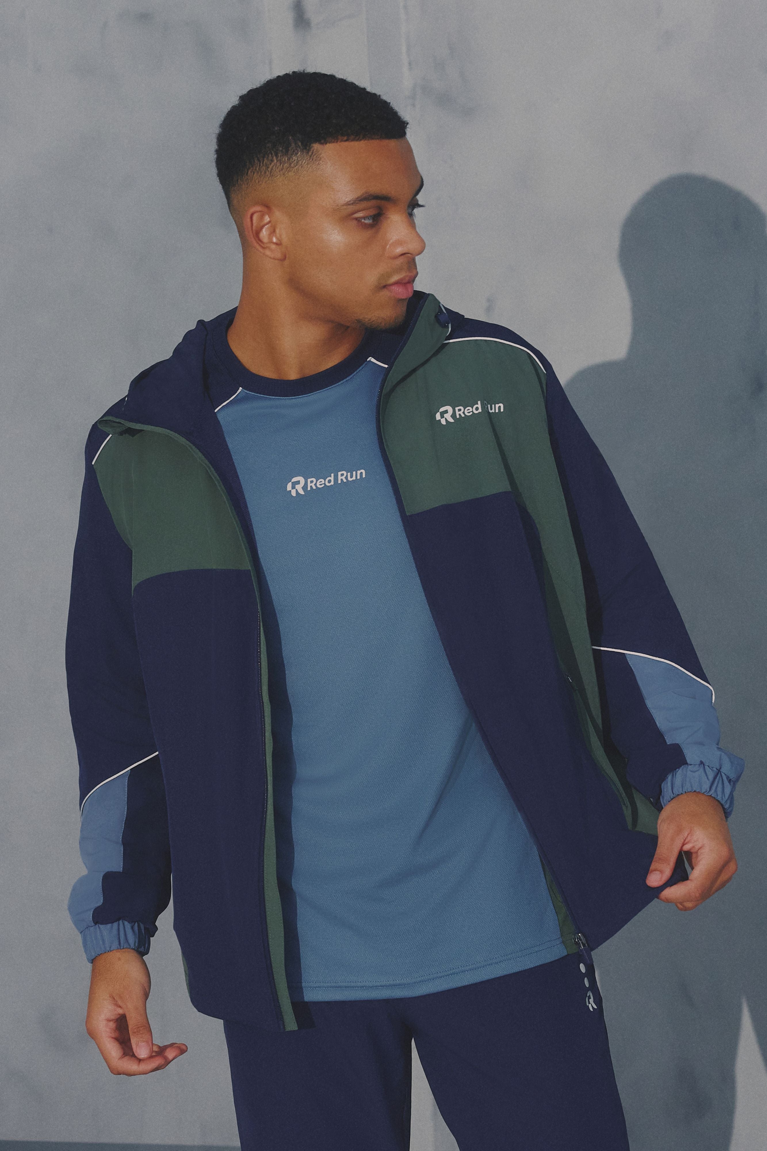 Men's Technical Track Jacket - Midnight Moss
