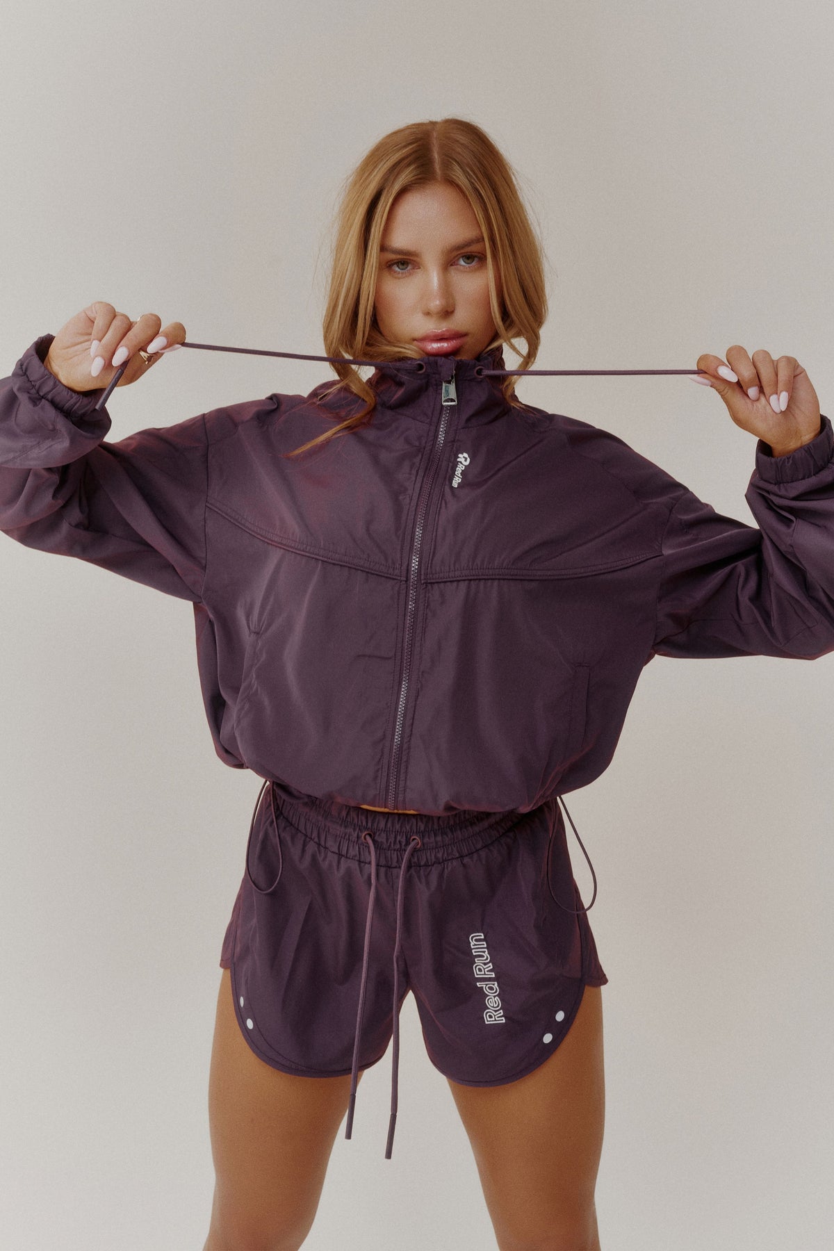 Active Windbreaker - Dark Cherry
