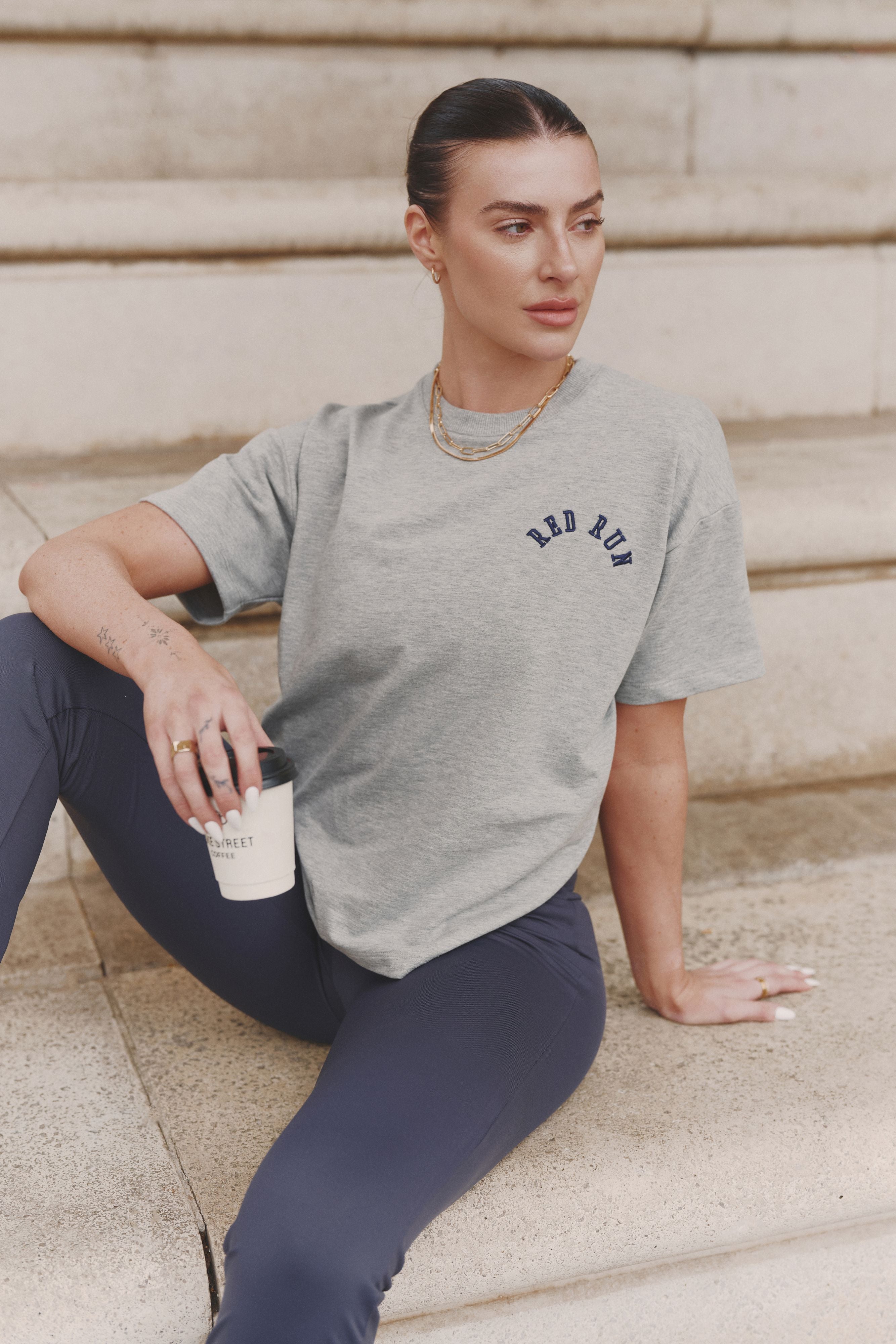 Active Cotton T-Shirt - Slate Grey