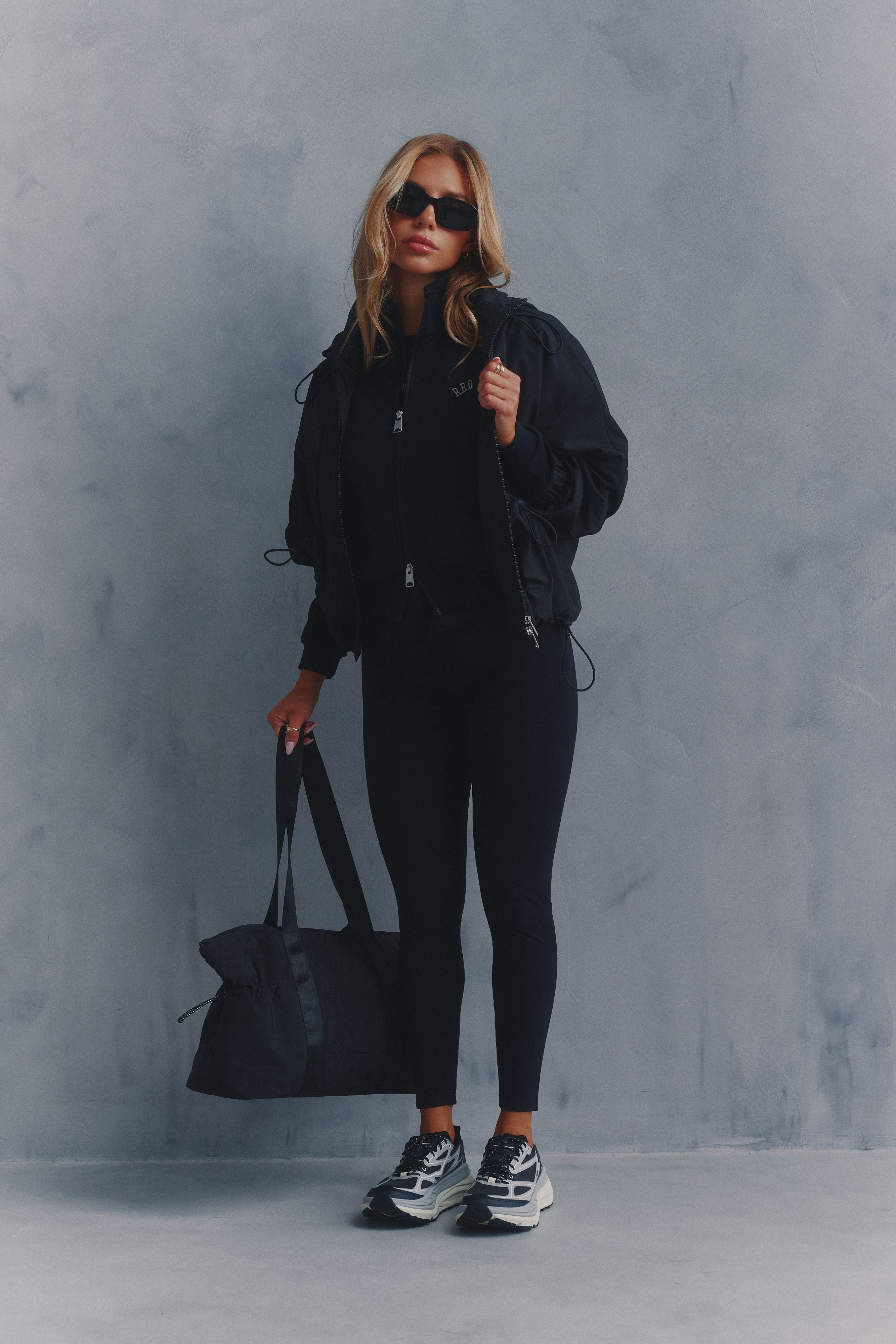 Active Track Jacket -  Black