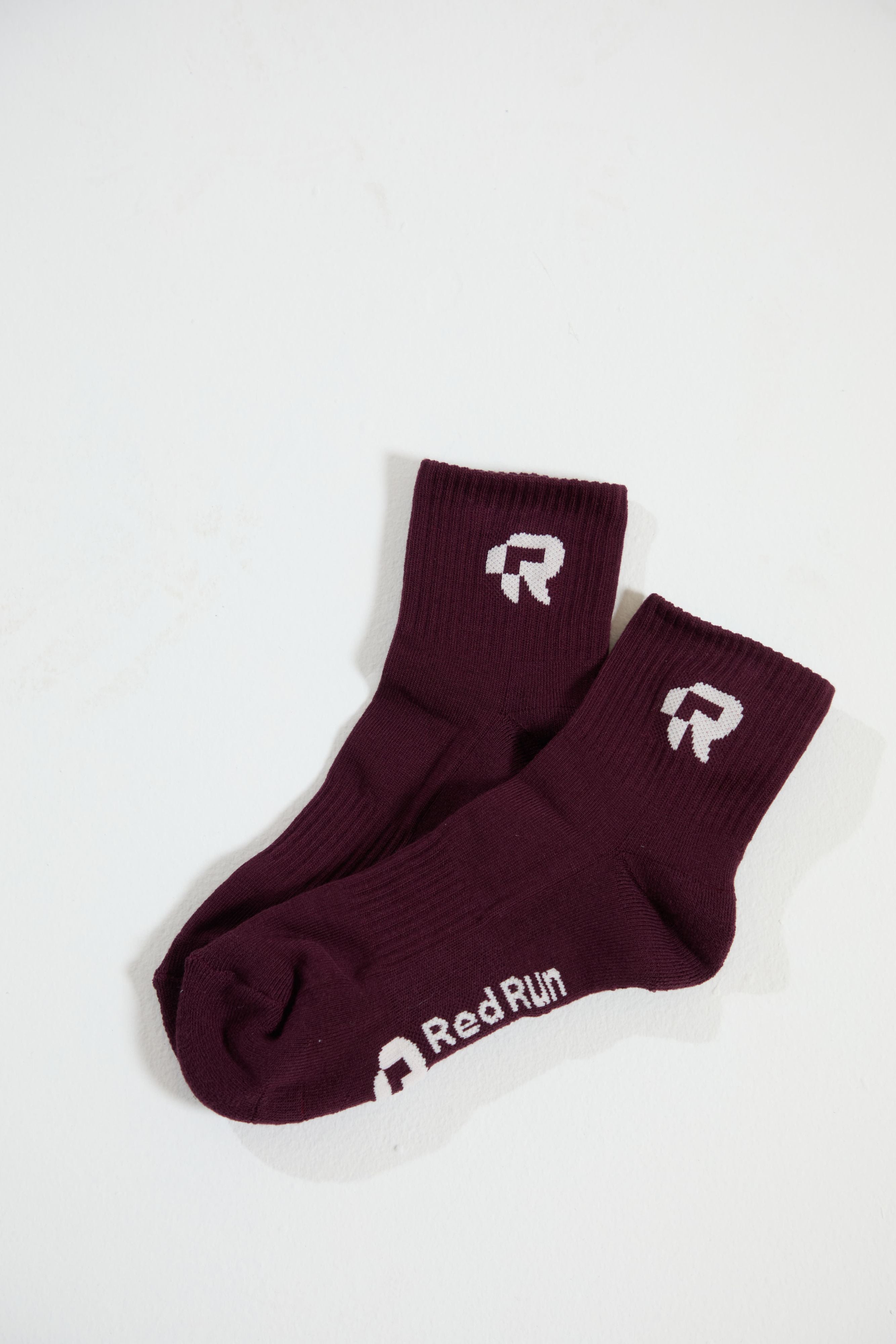 Active Ankle Sports Socks - Burgundy