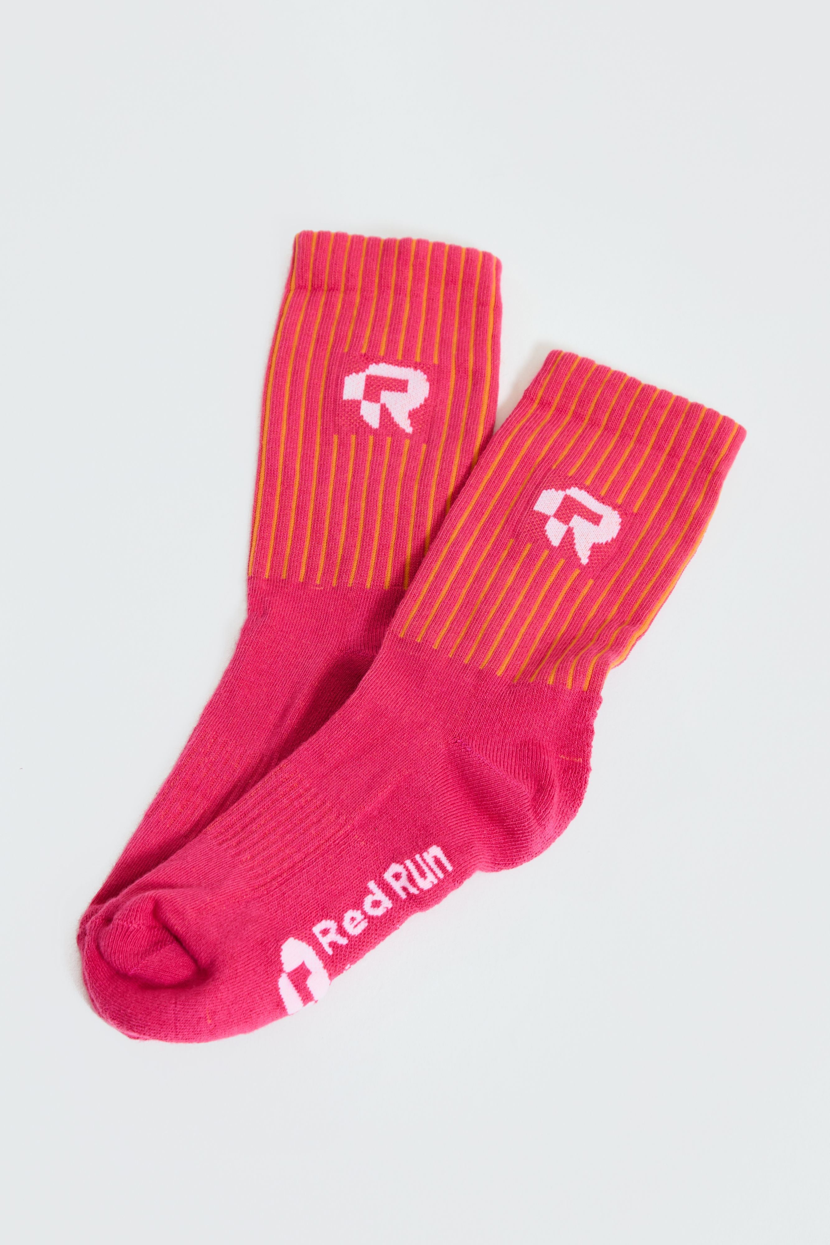 Pink/Orange Socks - Neon Safari