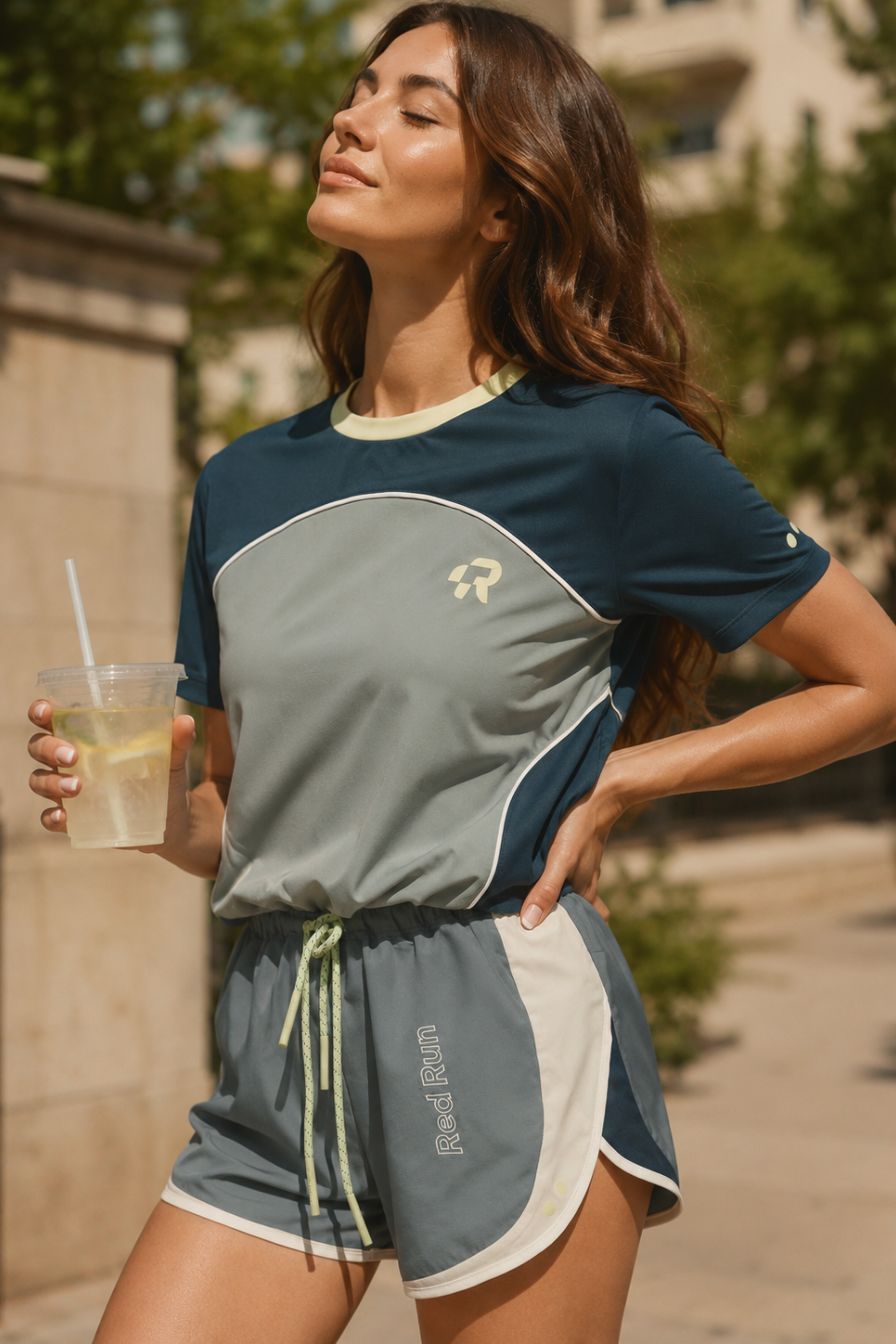 Technical Sports Top - Skyline