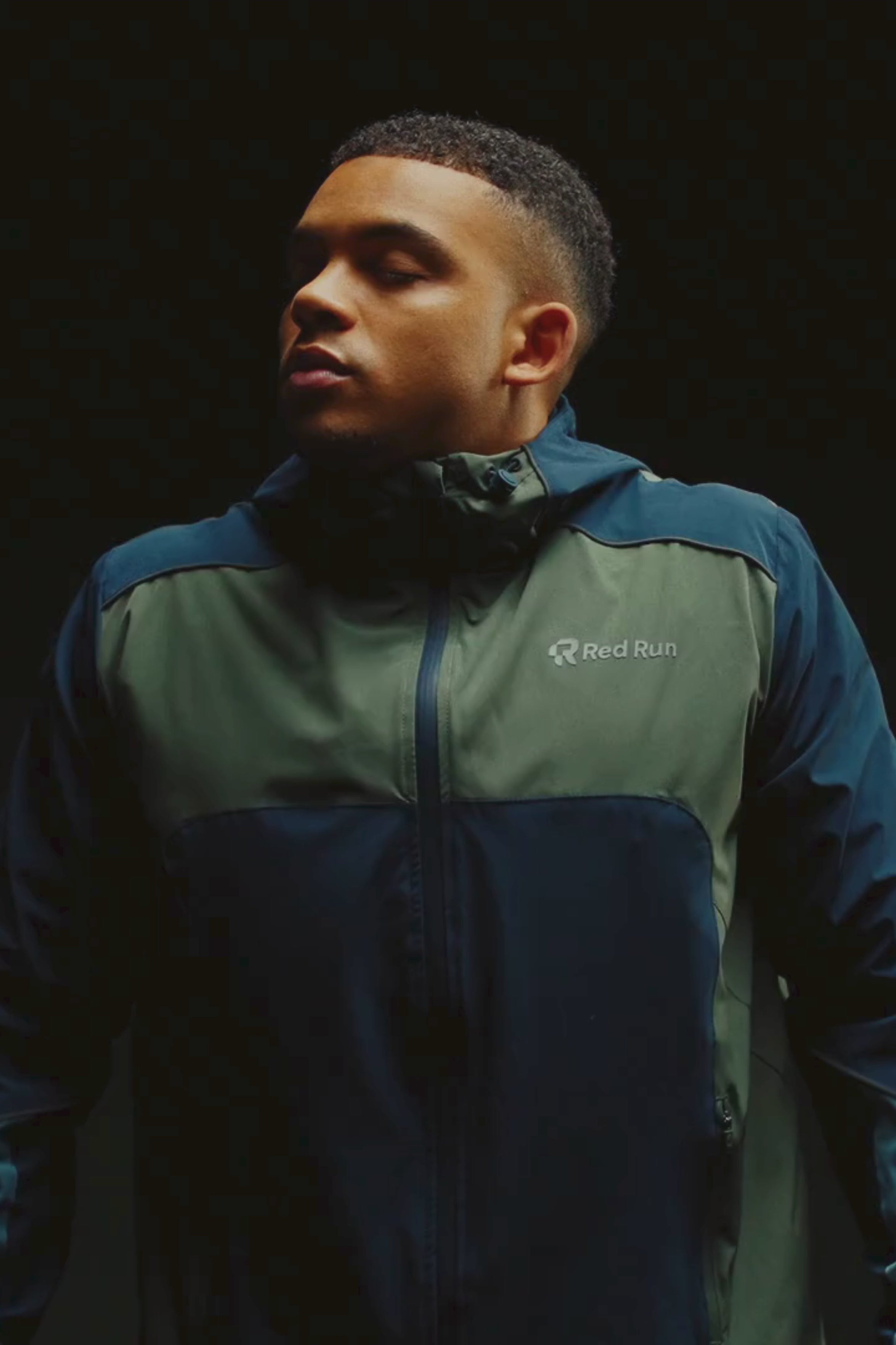トップス &MOSS smooth touch jersey track jacket Men's Technical Track Jacket - Midnight Moss